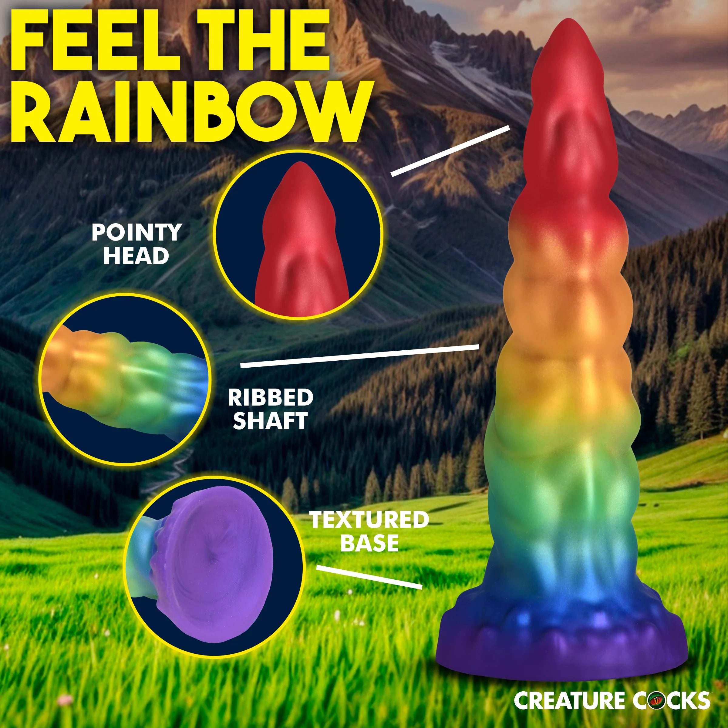 Magic Rider Unicorn Silicone Dildo - Image 3