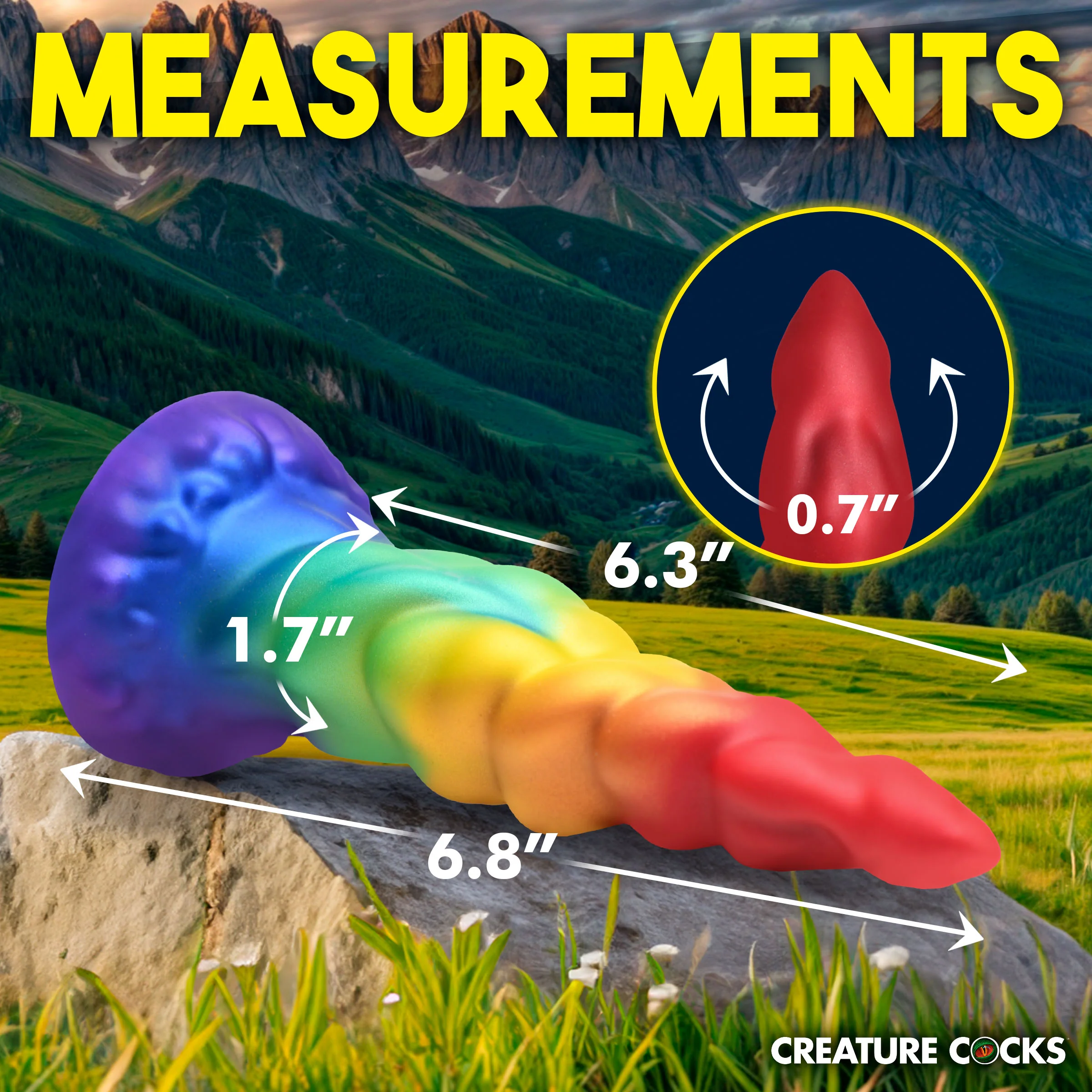 Magic Rider Unicorn Silicone Dildo - Image 6