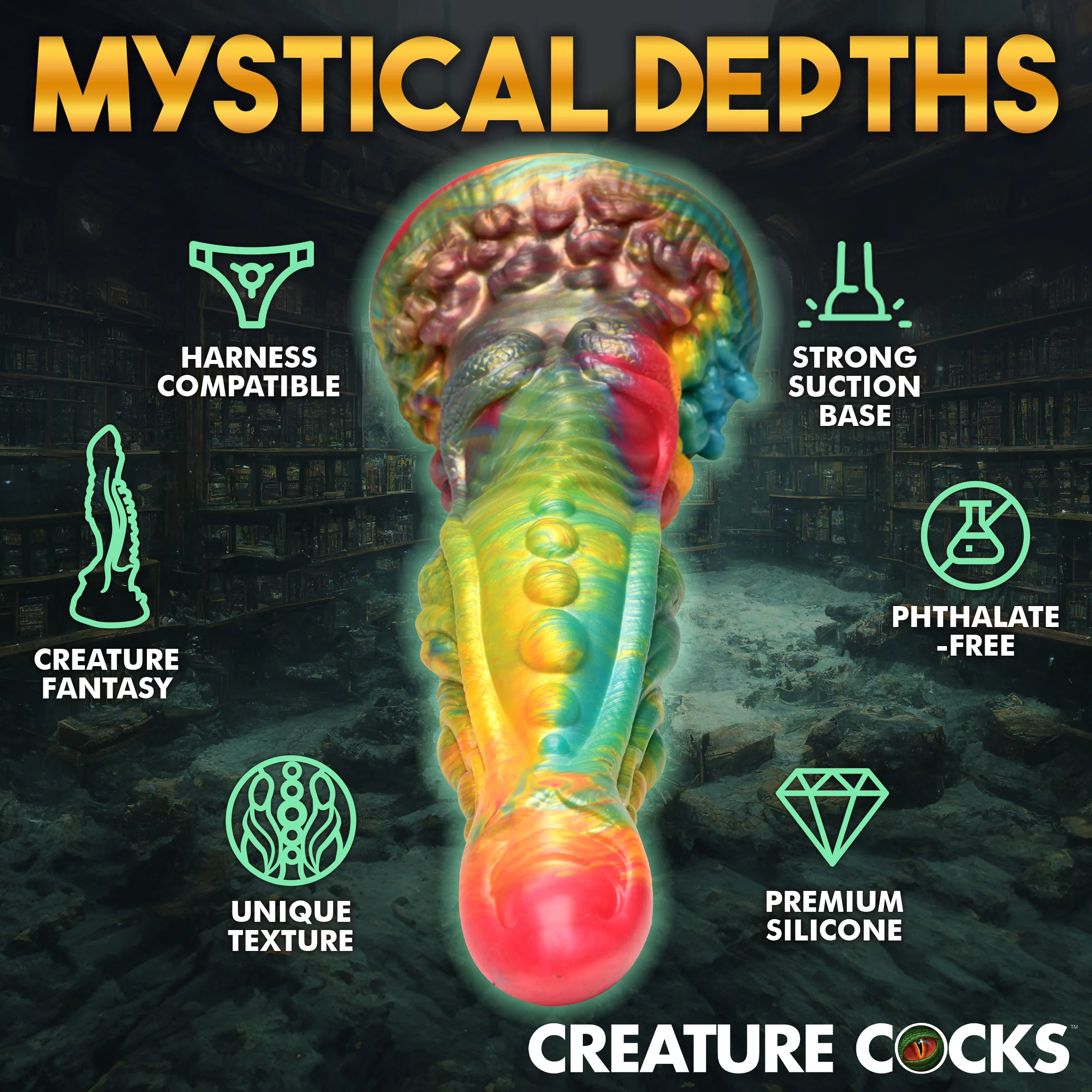 Majestic Merman Silicone Dildo - Image 5