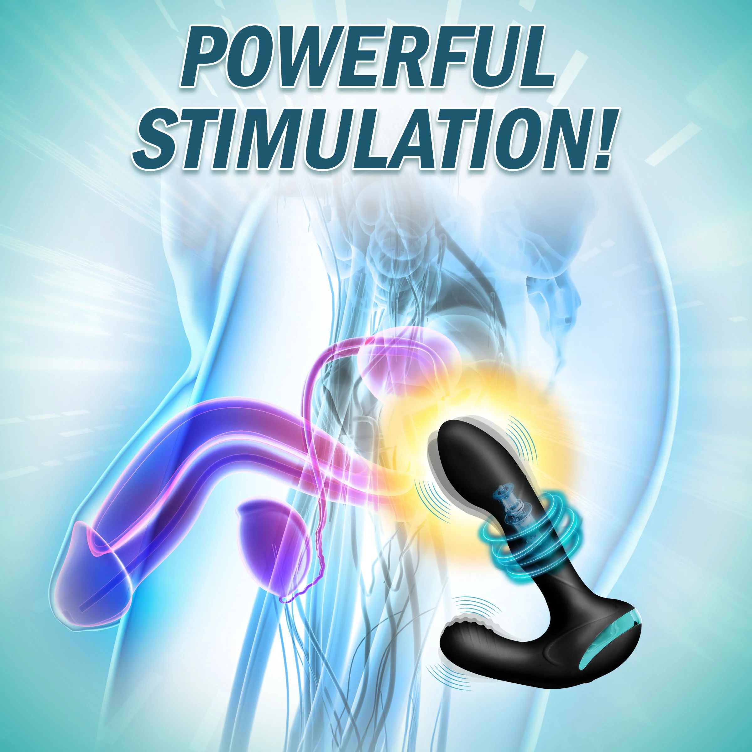 Maverick Gyrating Vibrating Silicone Prostate Stimulator - Image 5
