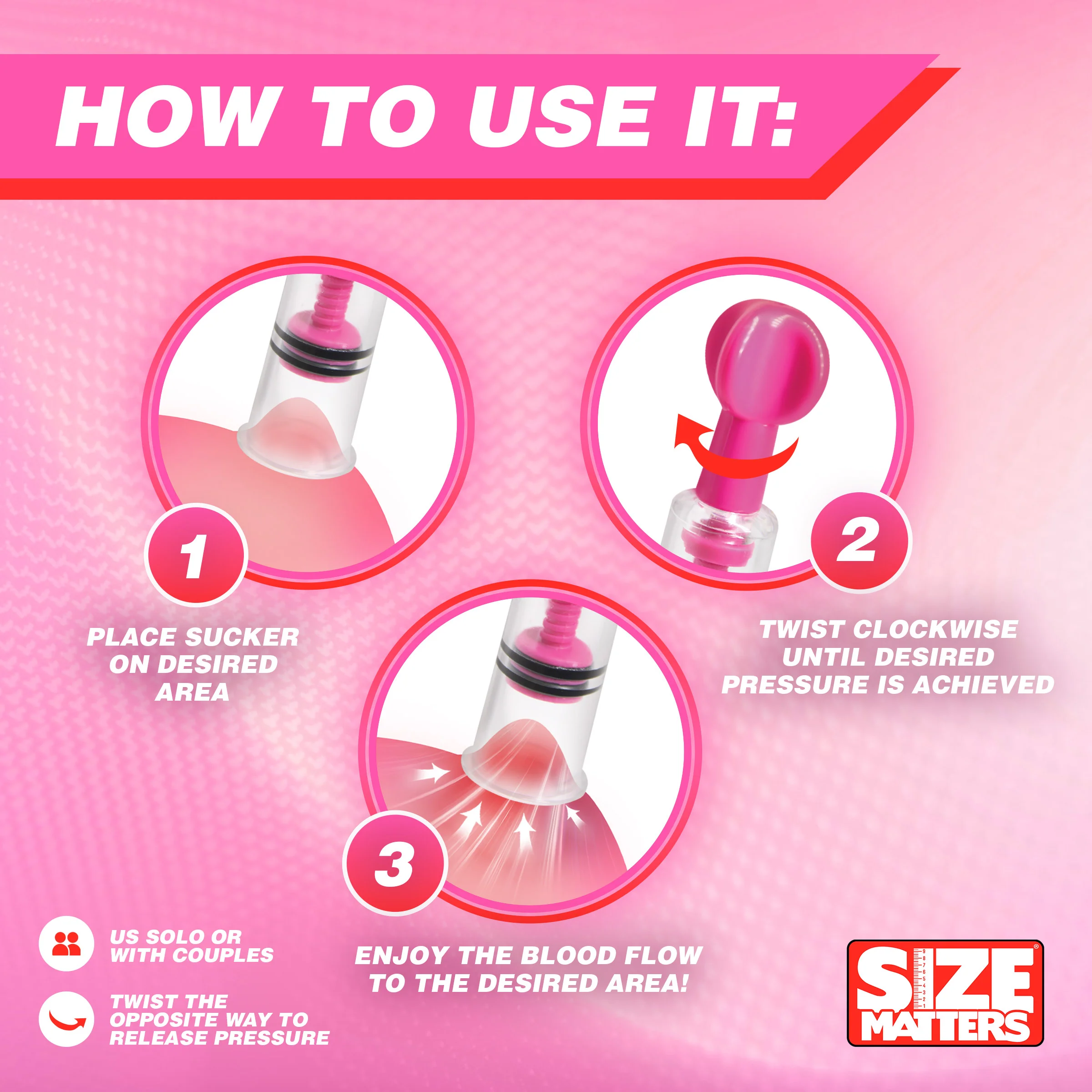 MAXtwist Clit & Nipple Triple Sucker Set - Image 5