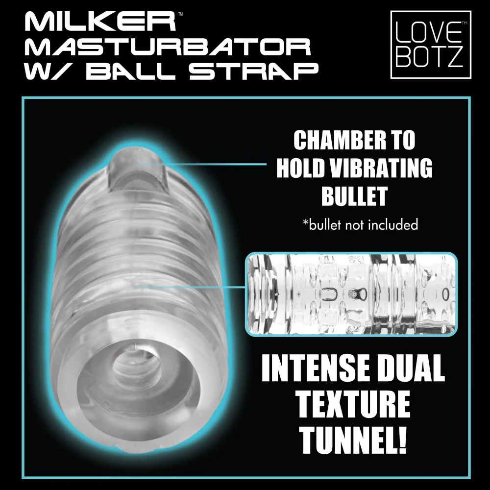 Milker Masturbator with Ball Strap - Image 4