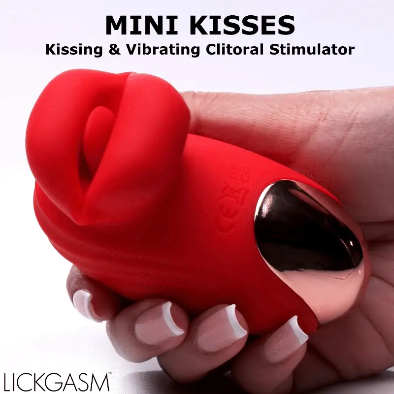 Mini Kisses Kissing & Vibrating Clitoral Stimulator - Image 2