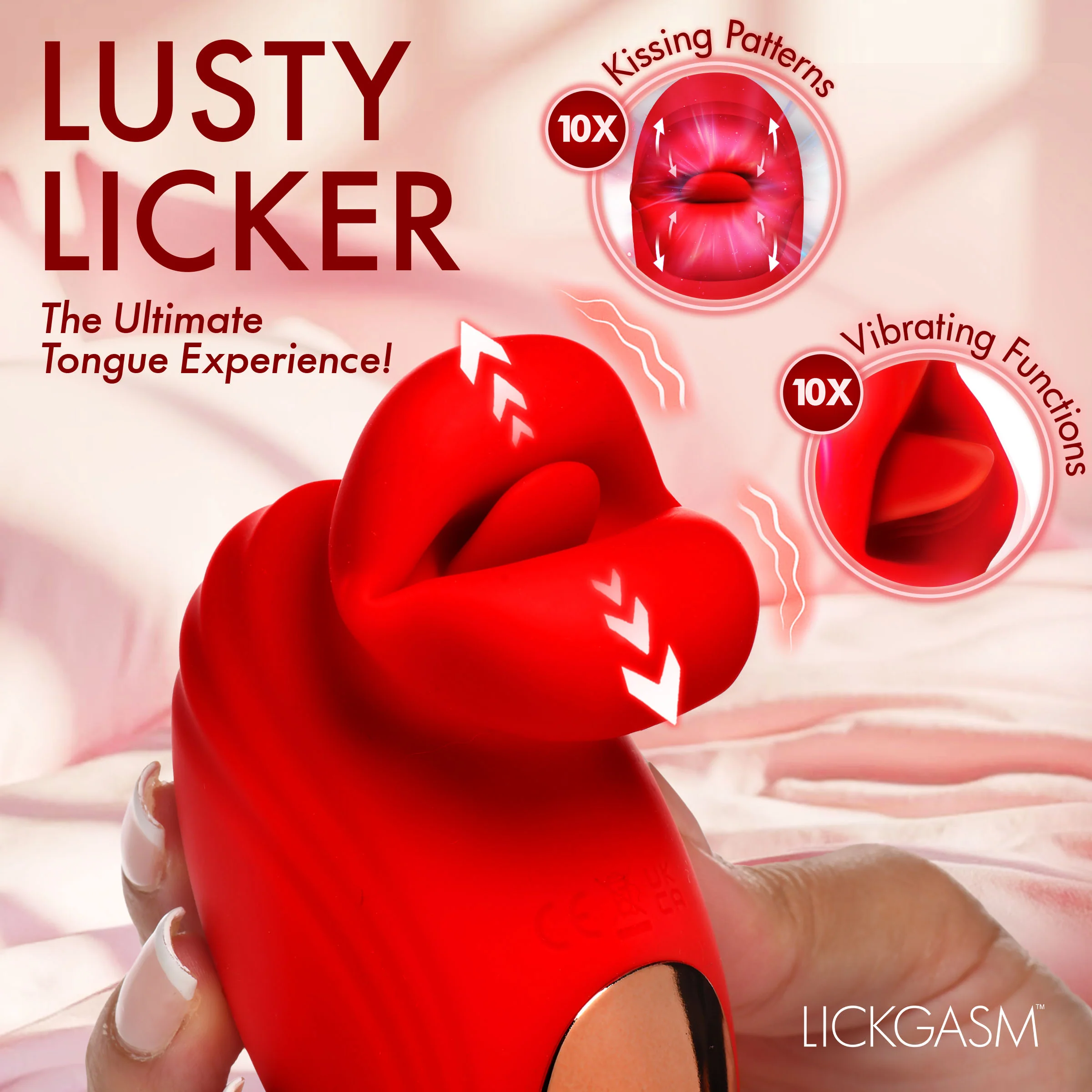 Mini Kisses Kissing & Vibrating Clitoral Stimulator - Image 3