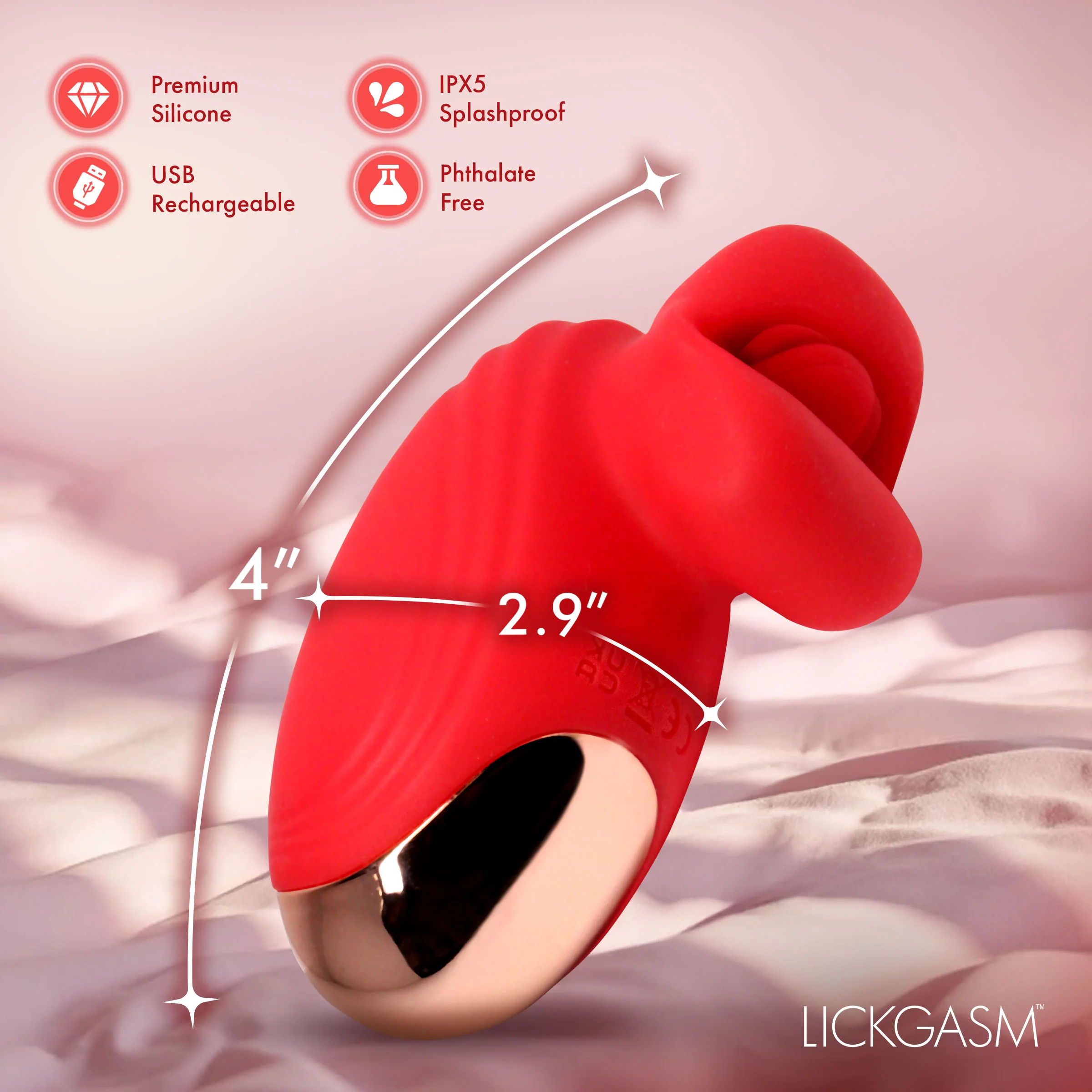 Mini Kisses Kissing & Vibrating Clitoral Stimulator - Image 5