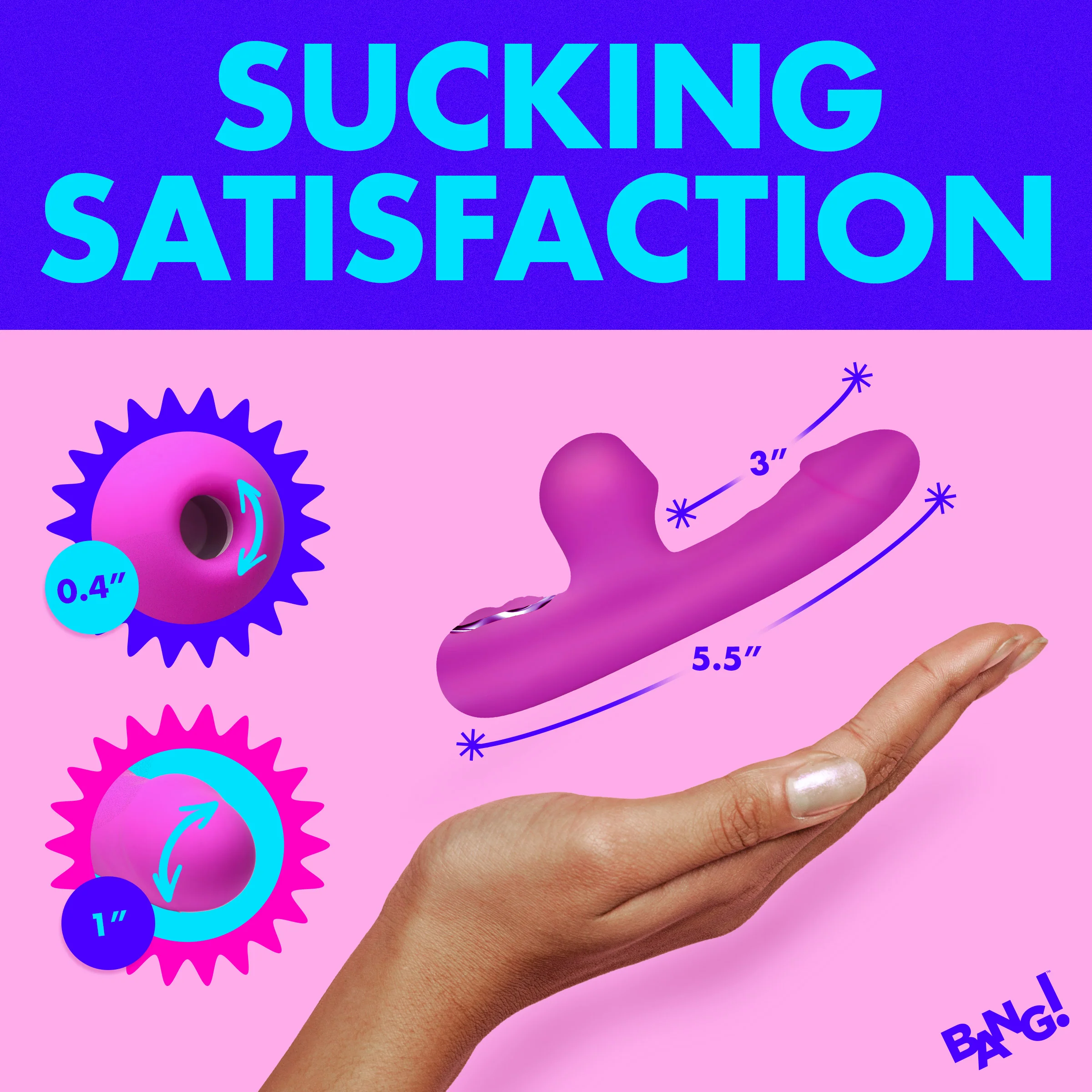 Mini Suction Rabbit Vibrator - Image 4