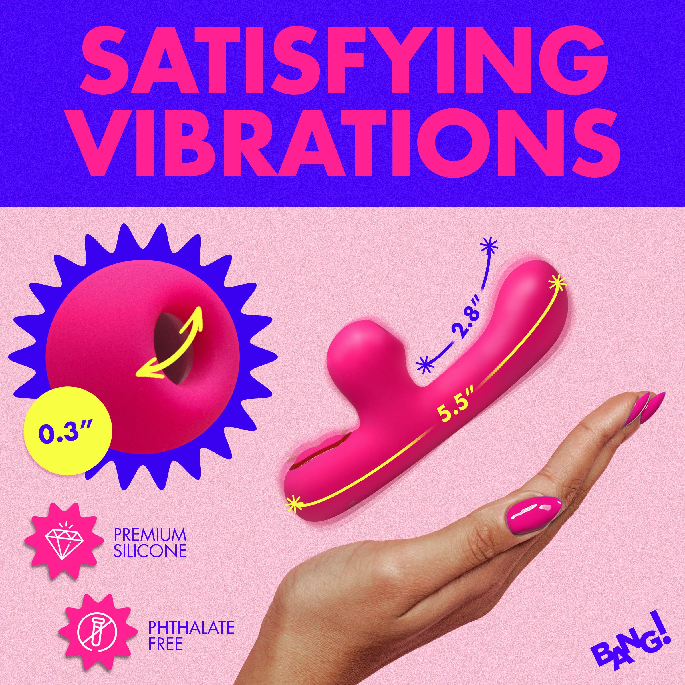 Mini Suction Silicone G-Spot Rabbit Vibrator - Image 6