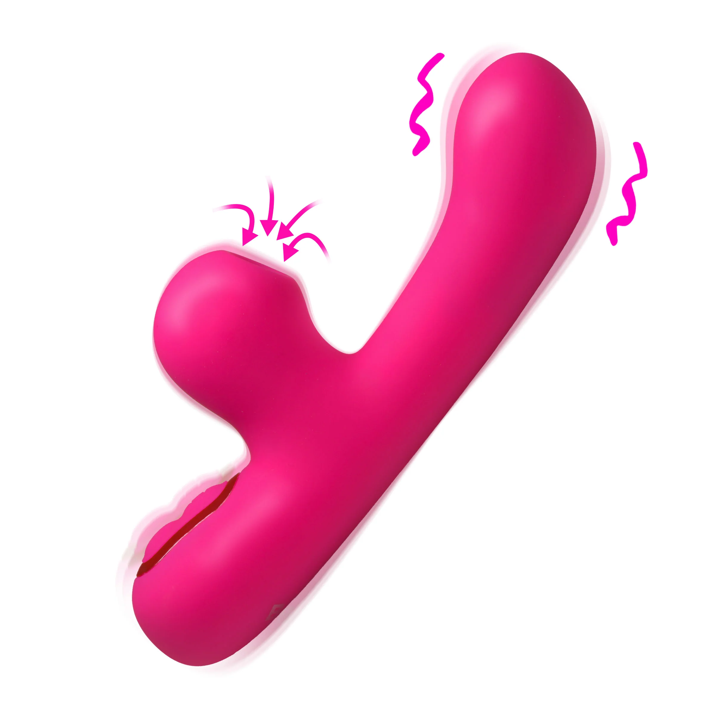 Mini Suction Silicone G-Spot Rabbit Vibrator - Image 9