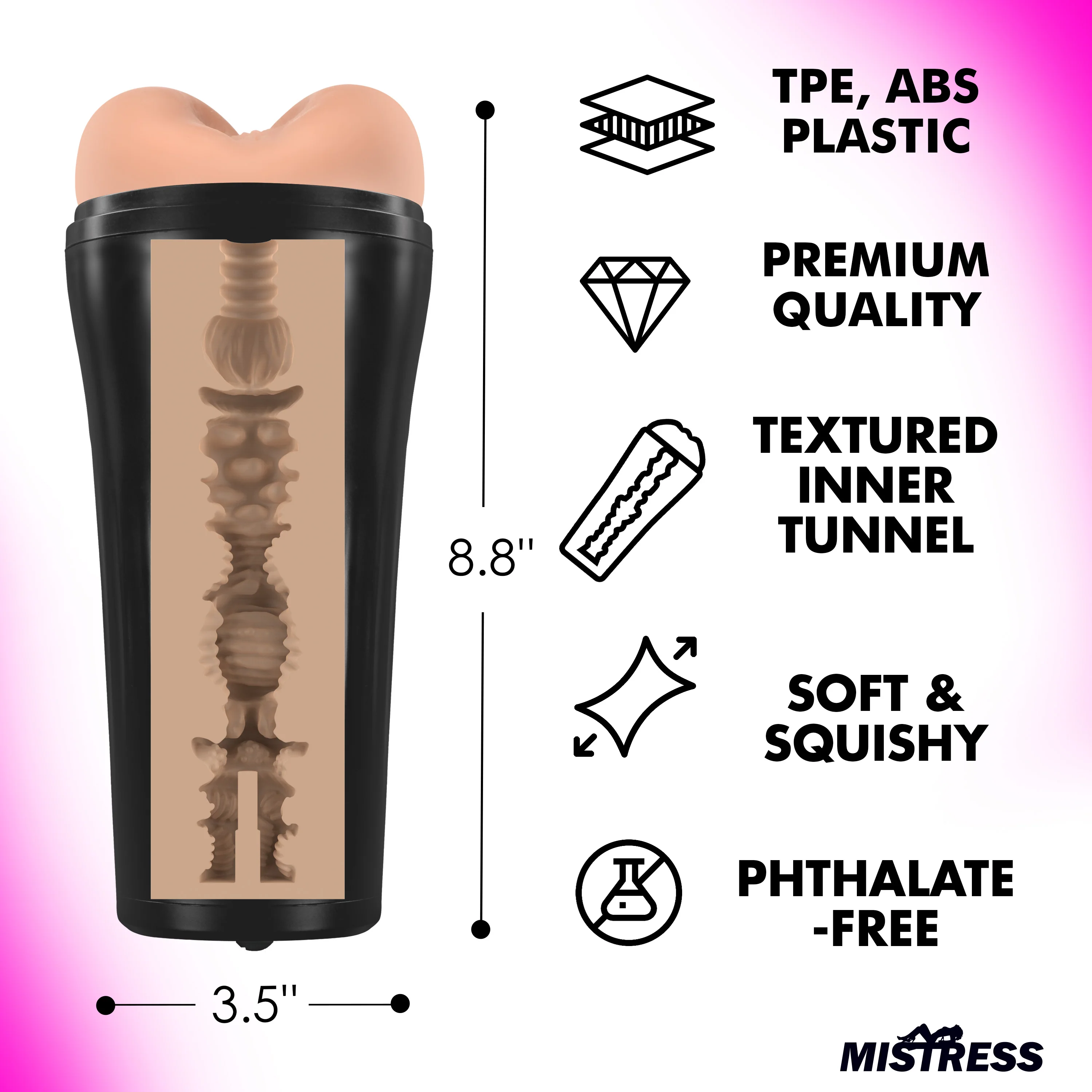 Mistress 10X Vibrating Ass Masturbator - Image 2