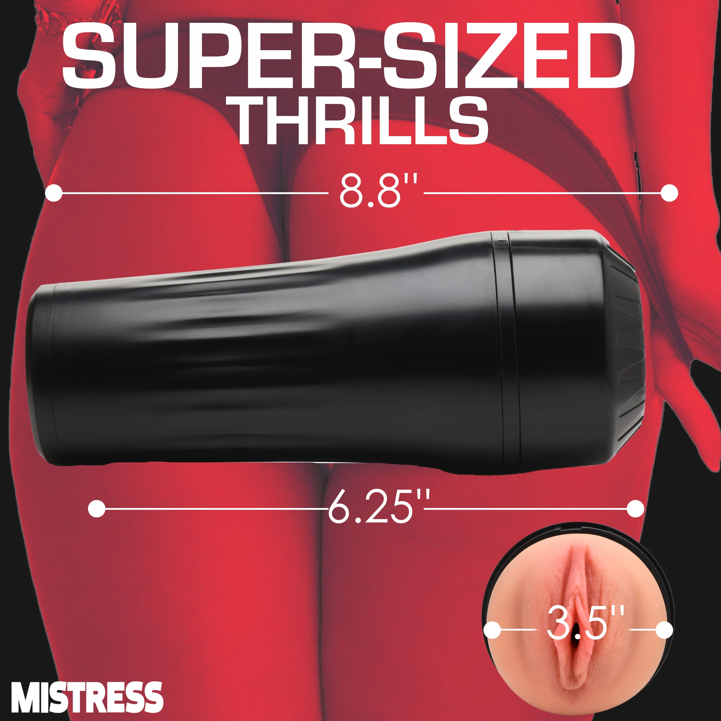 Mistress 10X Vibrating Pussy Masturbator - Image 3