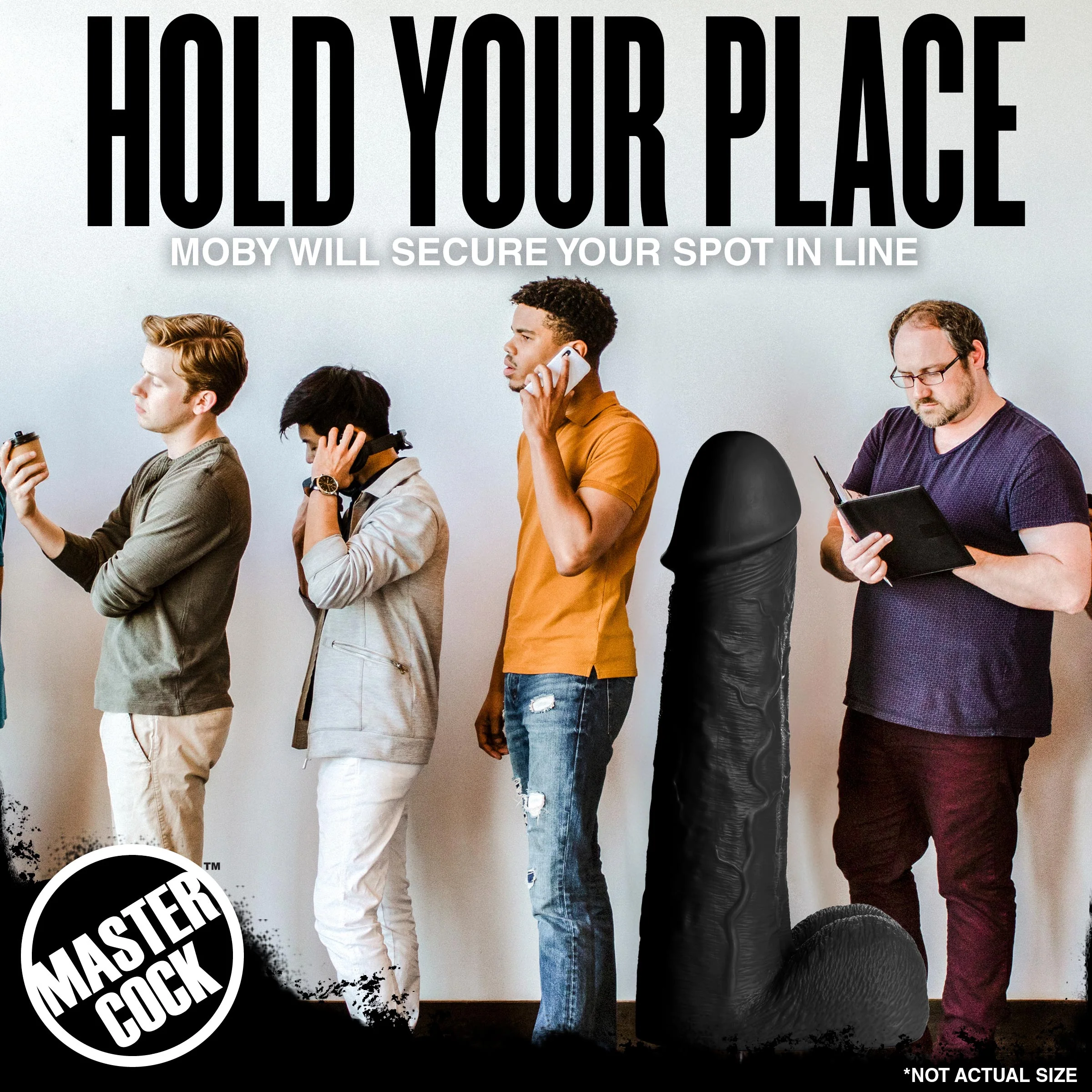 Black Moby 2 Foot Tall Super Dildo - Image 12