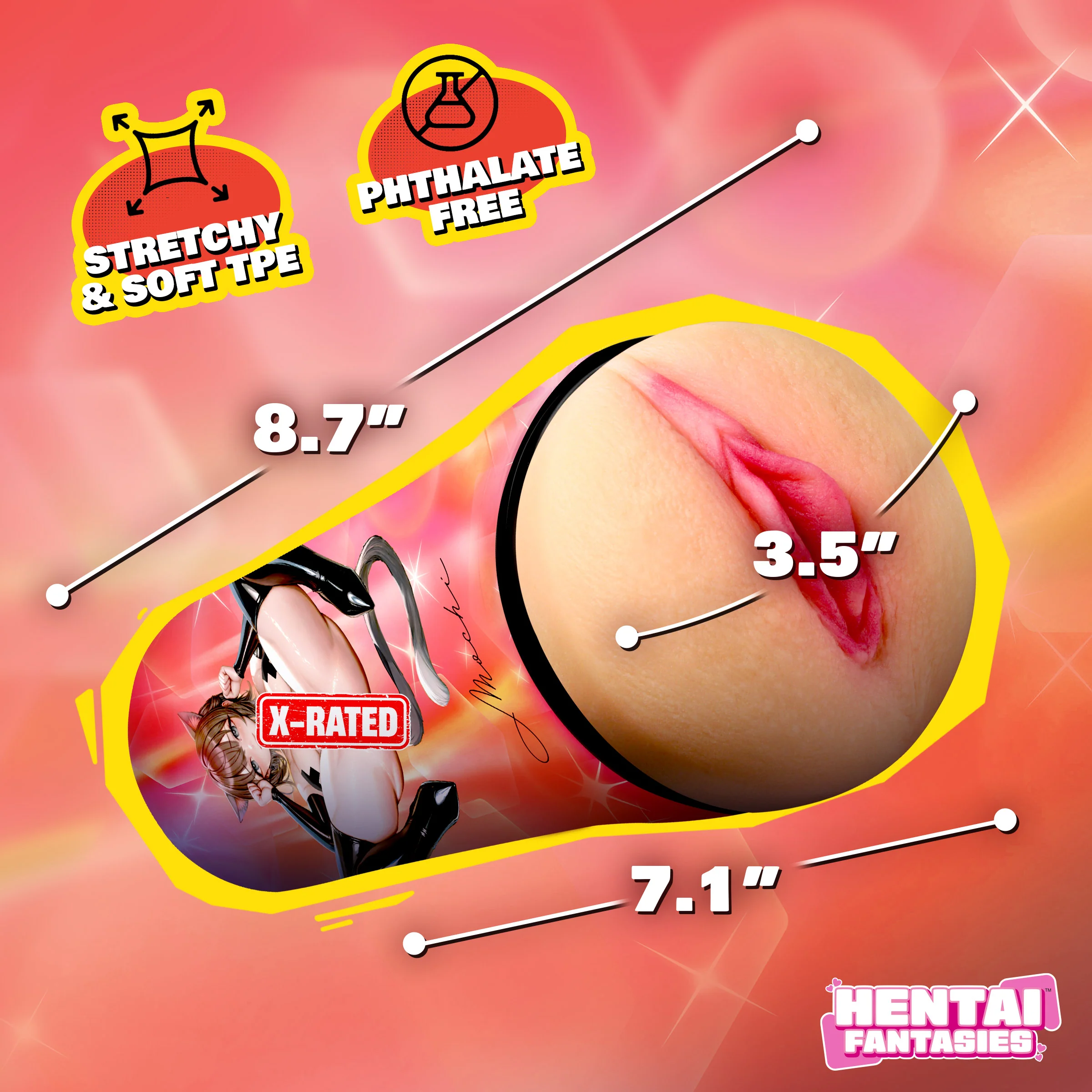 Mochi the Cat Girl Pussy Masturbator - Image 6