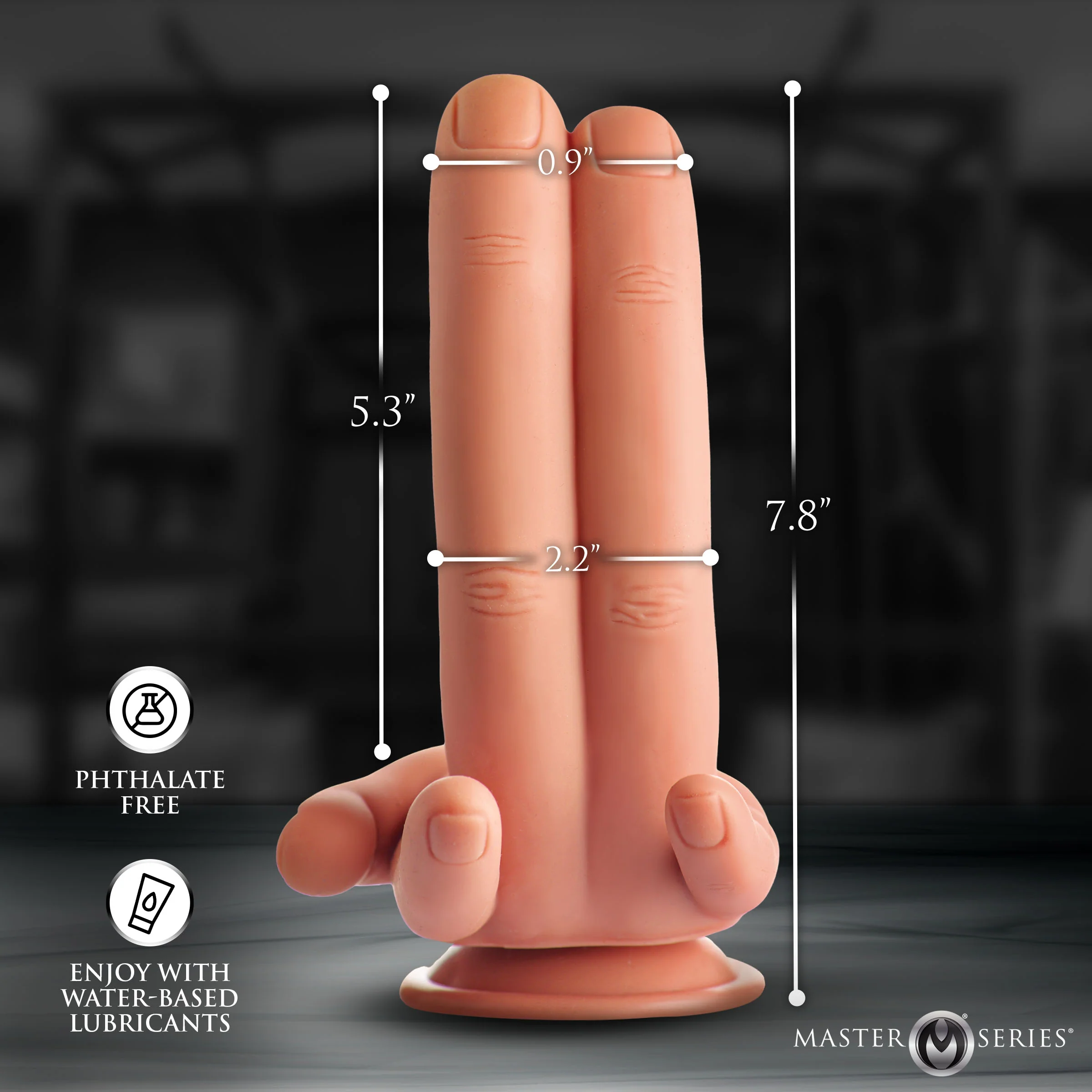 Mr. Fingers Silicone Dildo - Image 5