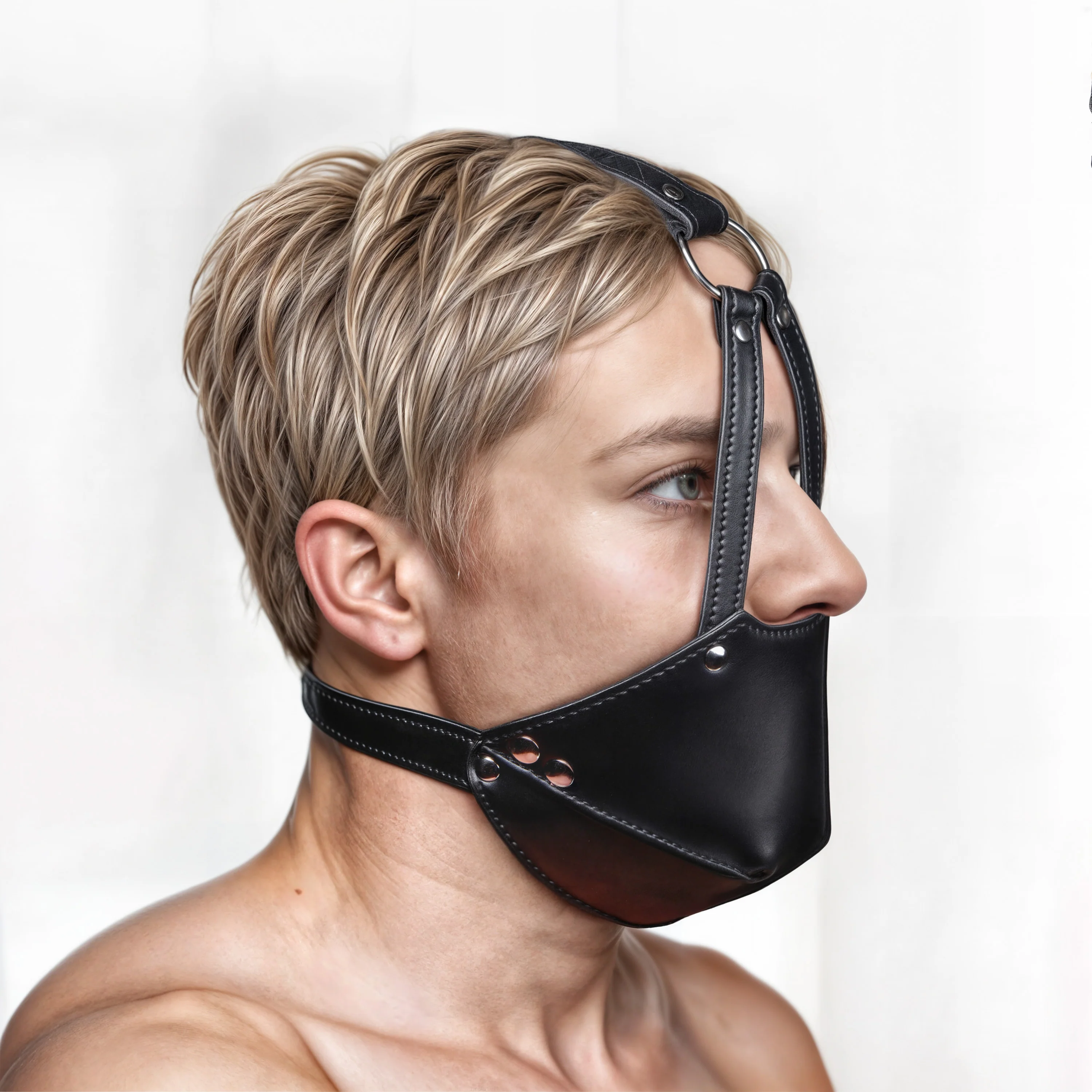 Muzzle Harness with Ball Gag - Image 2