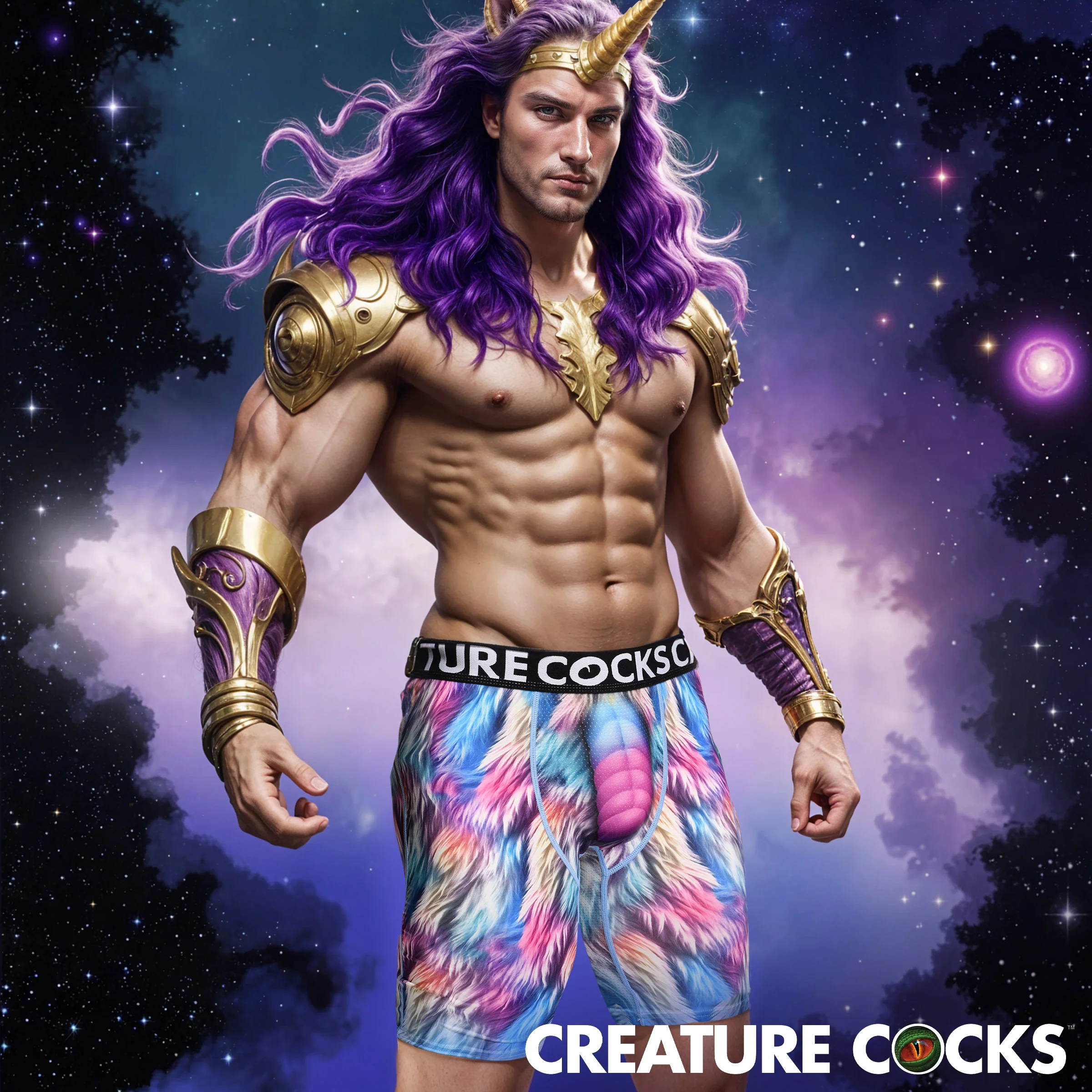 Mystique Unicorn Boxer Shorts - Image 2