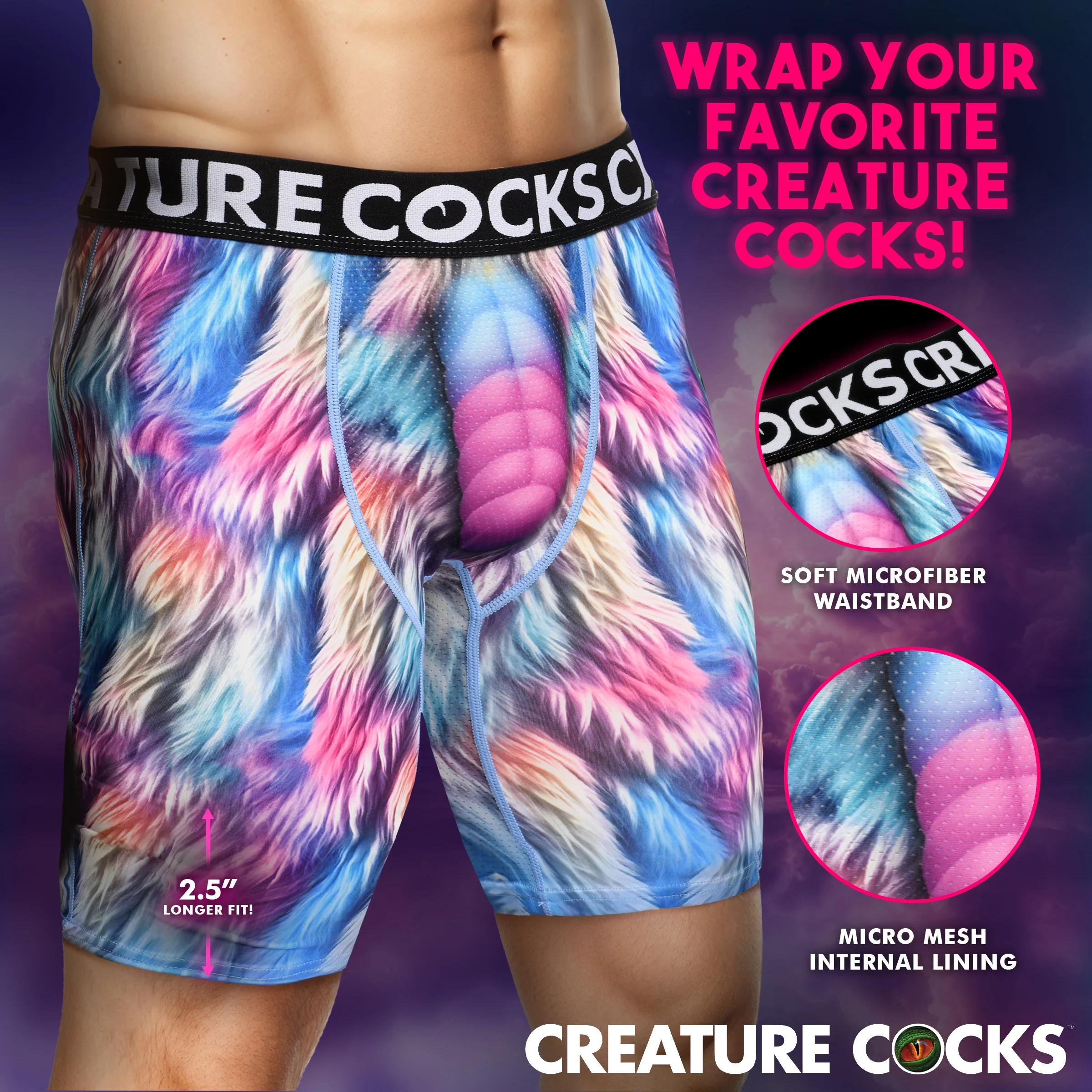 Mystique Unicorn Boxer Shorts - Image 3