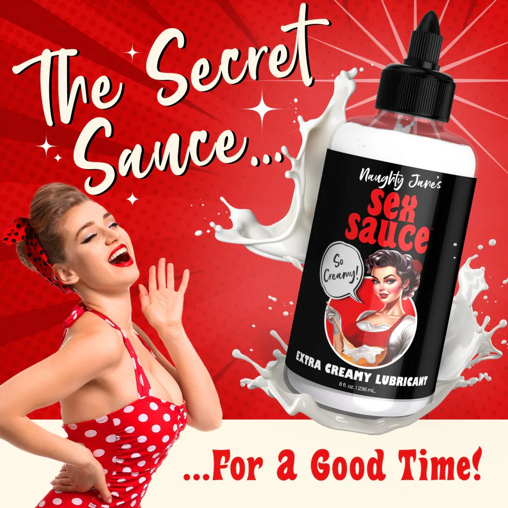 Naughty Jane's Sex Sauce Extra Creamy Lubricant - Image 3