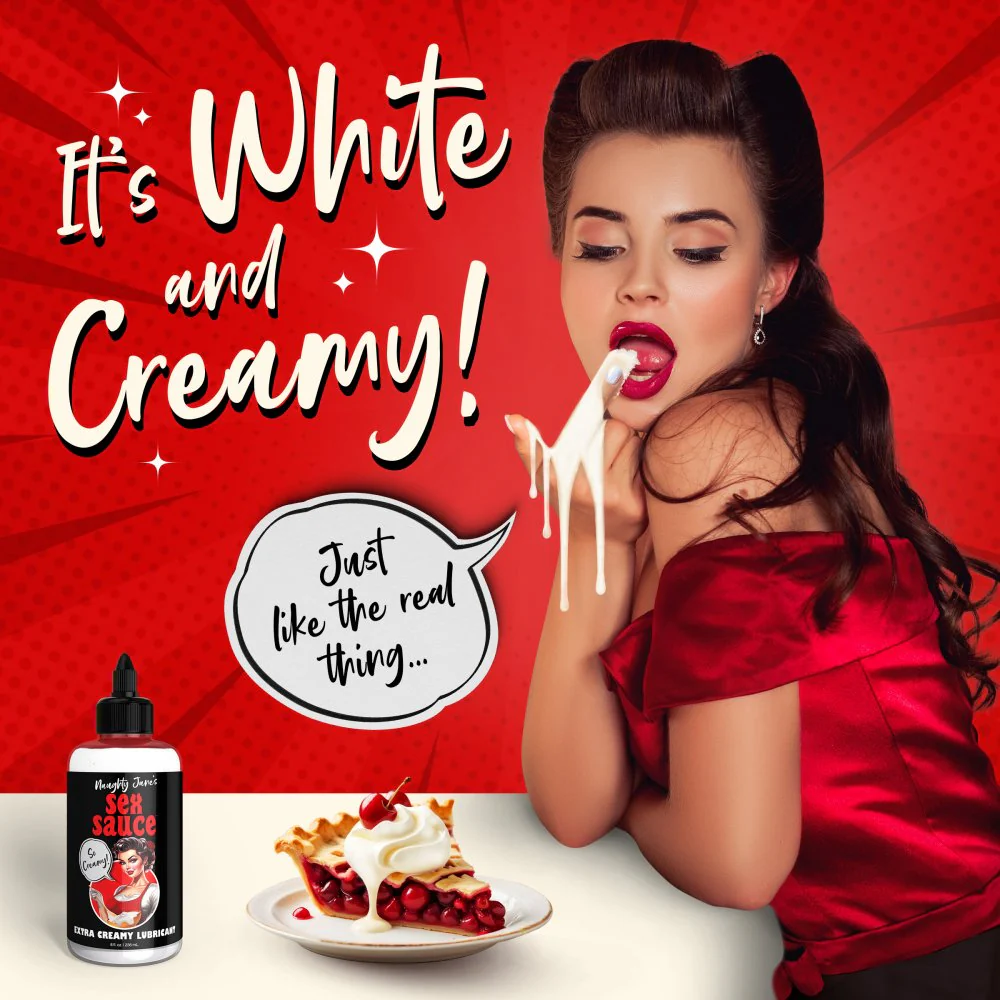 Naughty Jane's Sex Sauce Extra Creamy Lubricant - Image 5