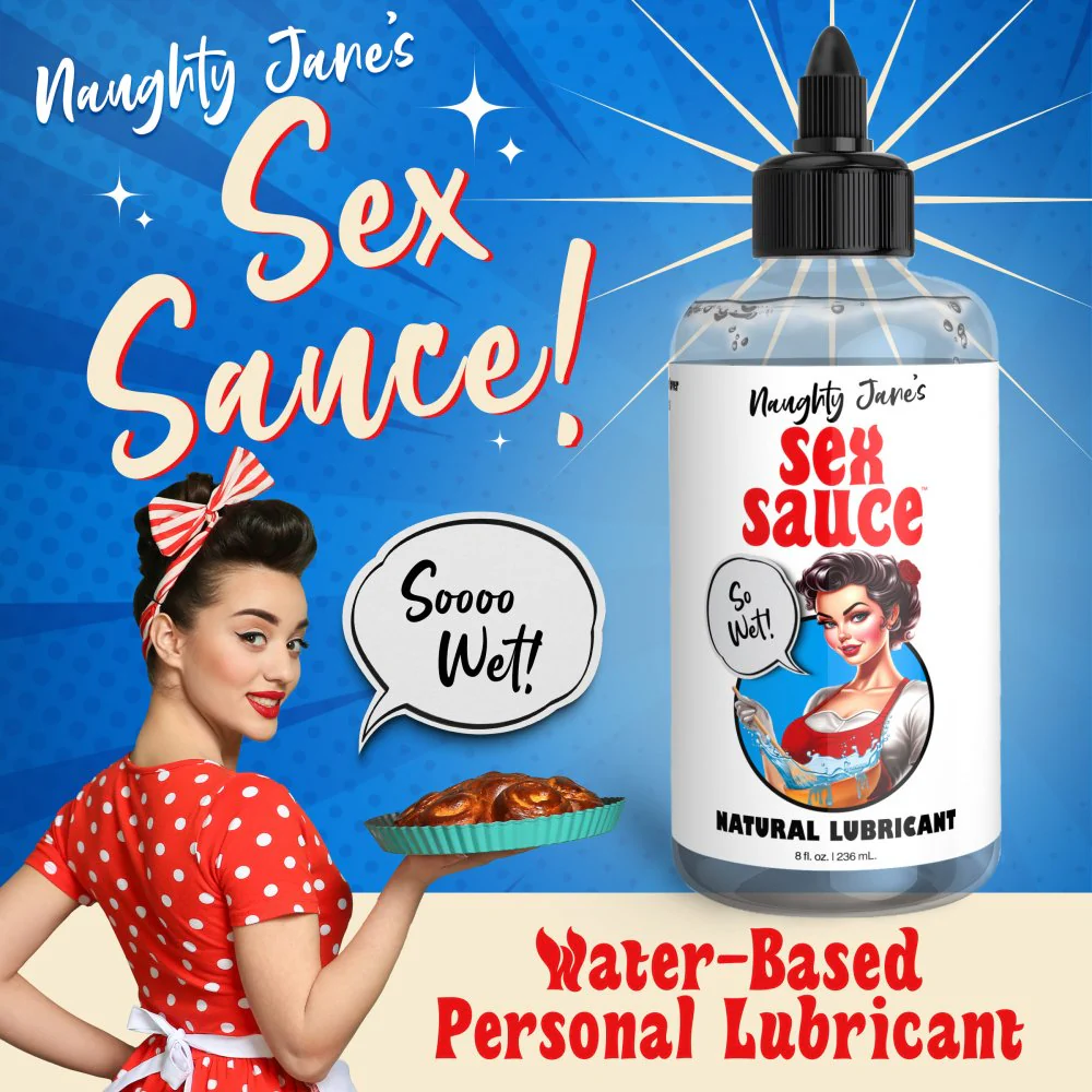 Naughty Jane's Sex Sauce Natural Lubricant - Image 2
