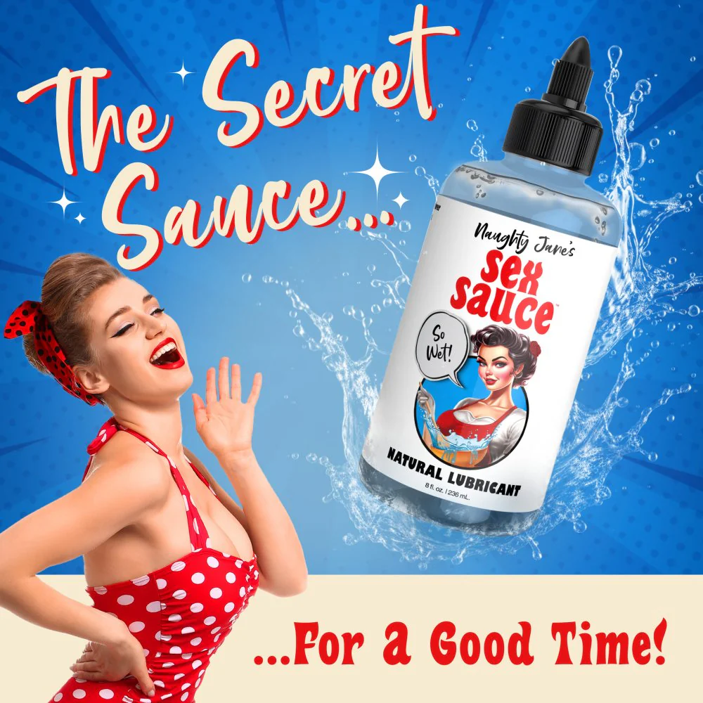 Naughty Jane's Sex Sauce Natural Lubricant - Image 3
