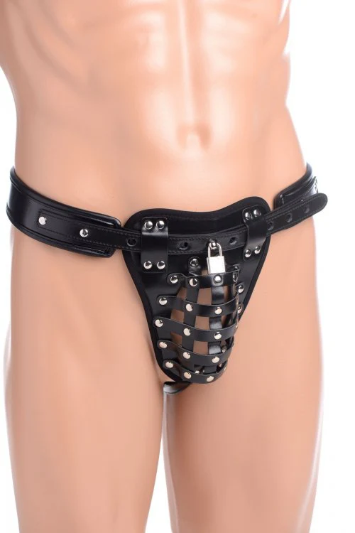 Netted Male Chastity Jock - Image 3