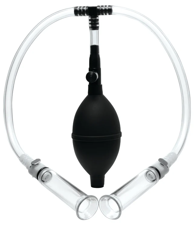 Nipple Pumping System with Dual Detachable Acrylic Cylinders - Image 2