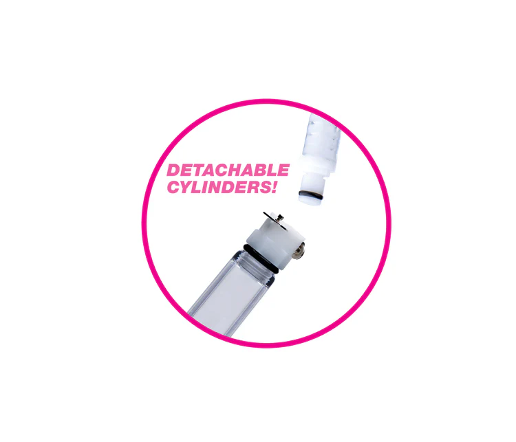 Nipple Pumping System with Dual Detachable Acrylic Cylinders - Image 6