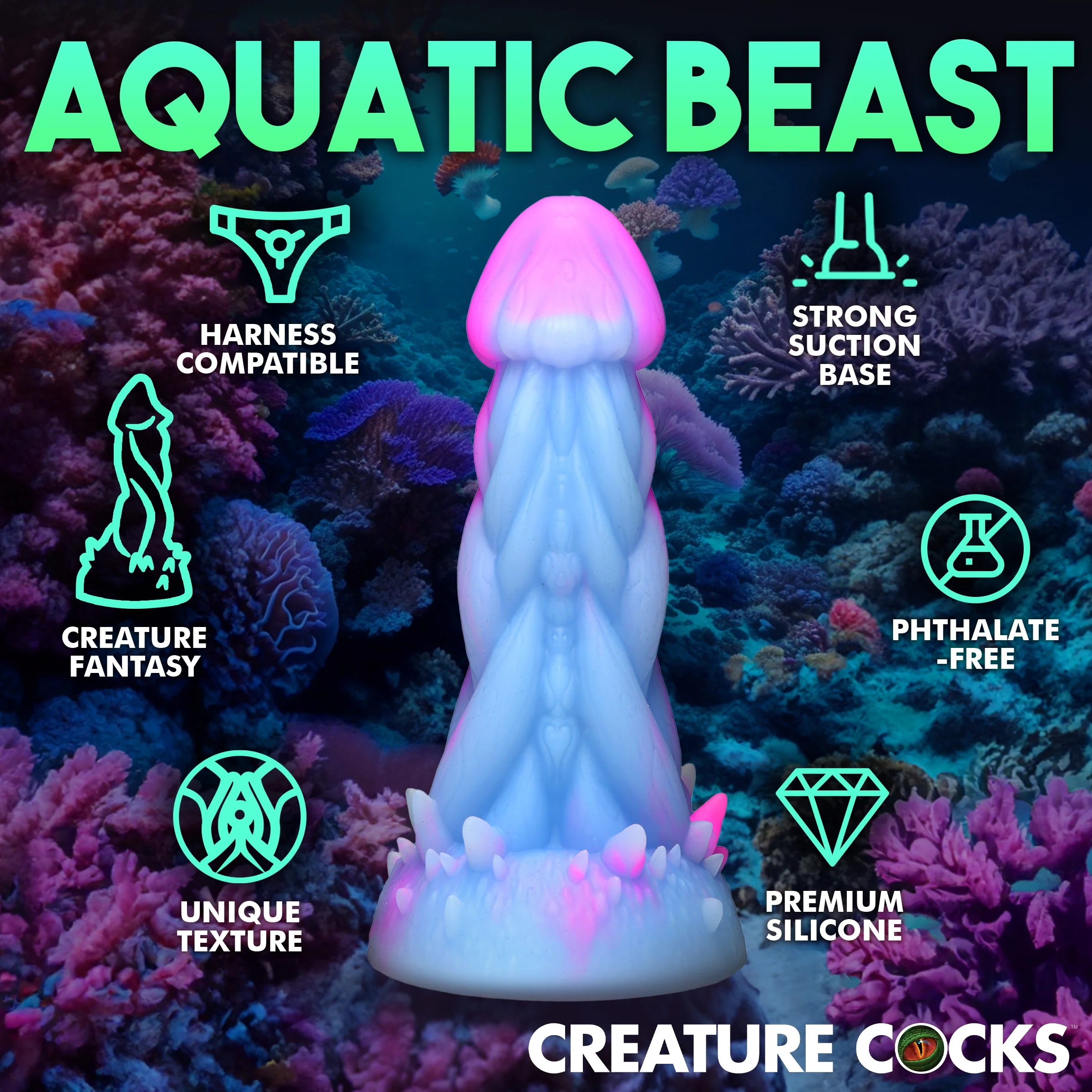 Nomura Jellyfish Silicone Dildo - Image 5