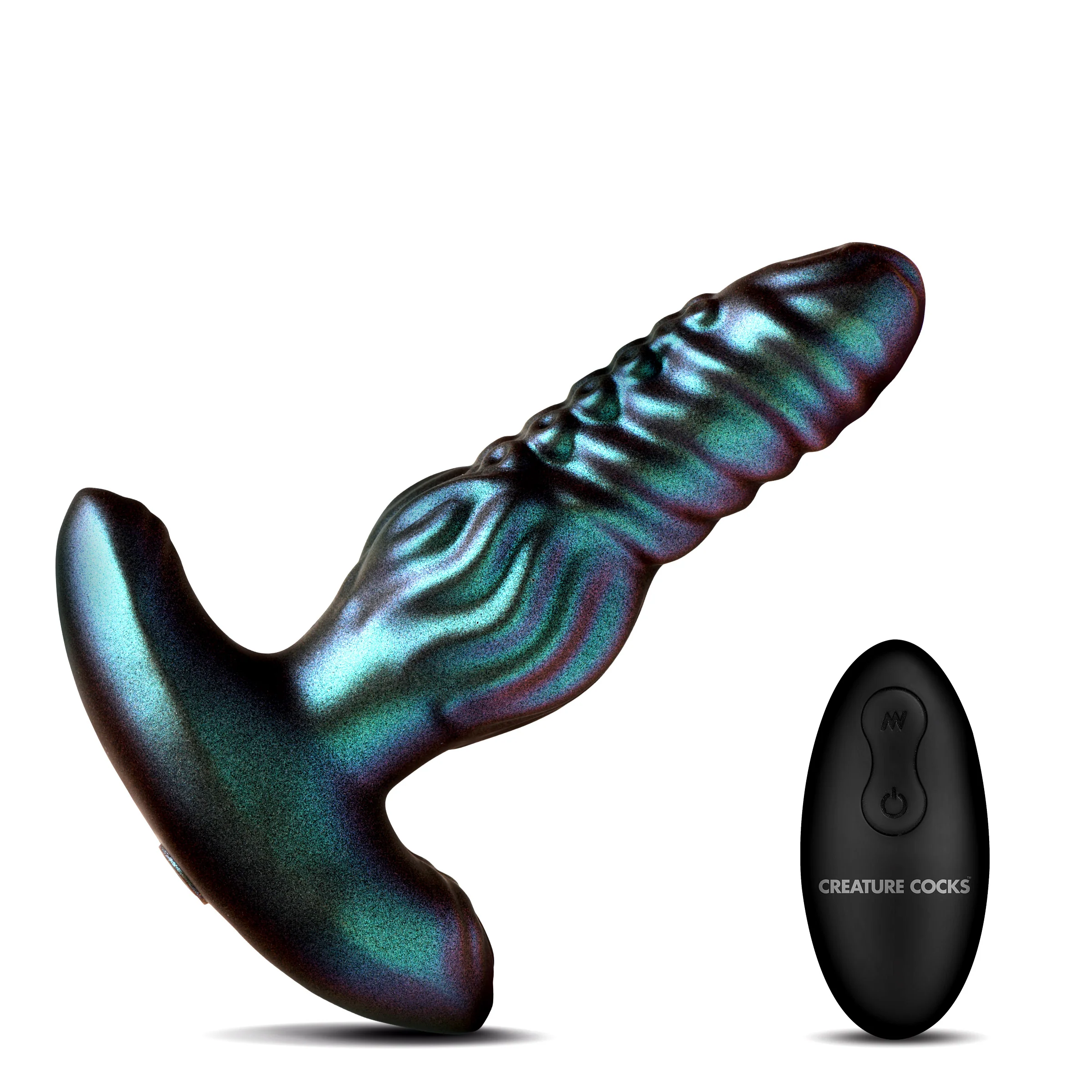 Octo-Squirm Vibrating & Squirming Silicone Anal Plug - Image 6