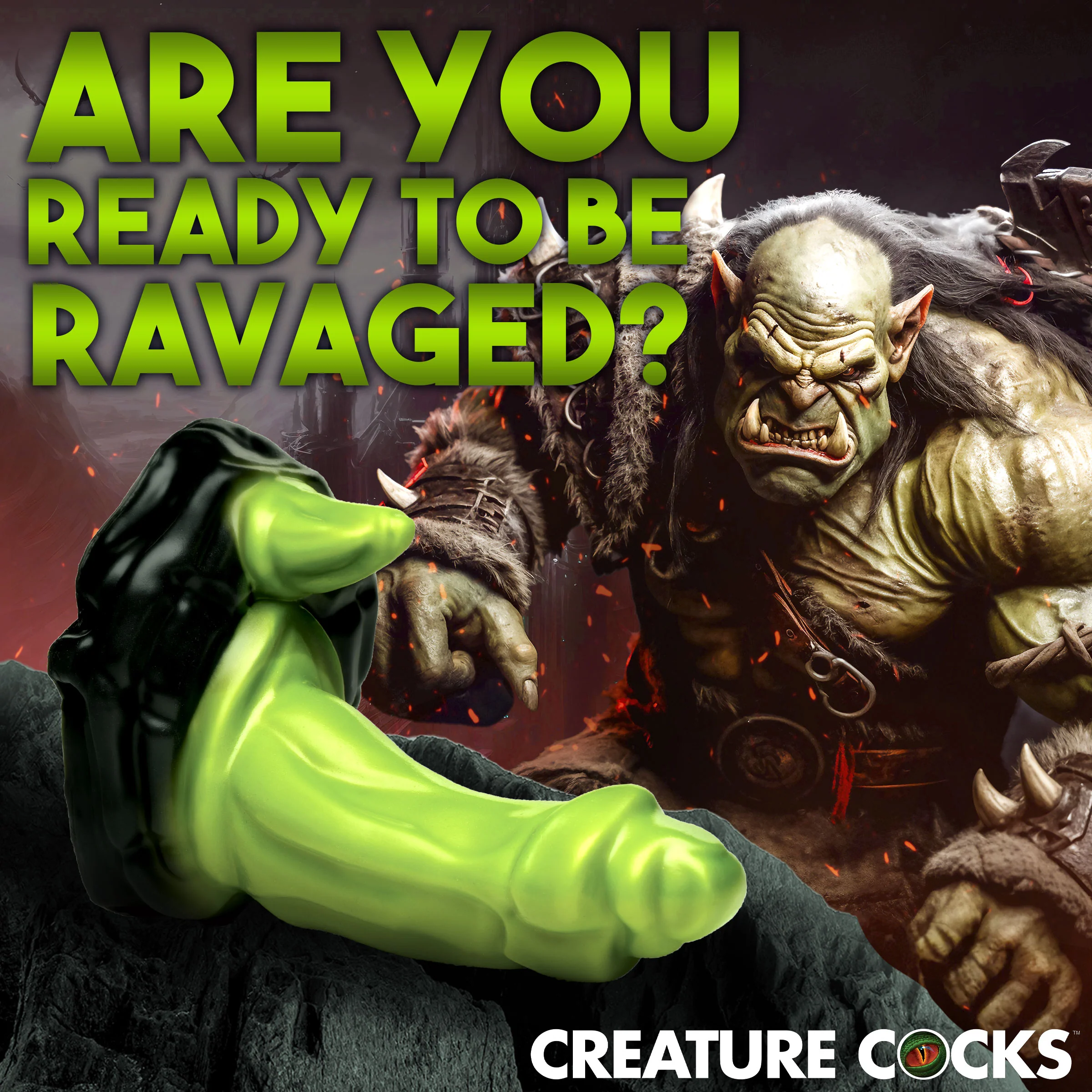 Orc Silicone Dildo - Image 3