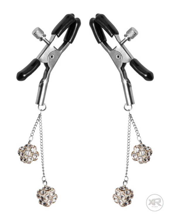 Ornament Jeweled Nipple Clamps
