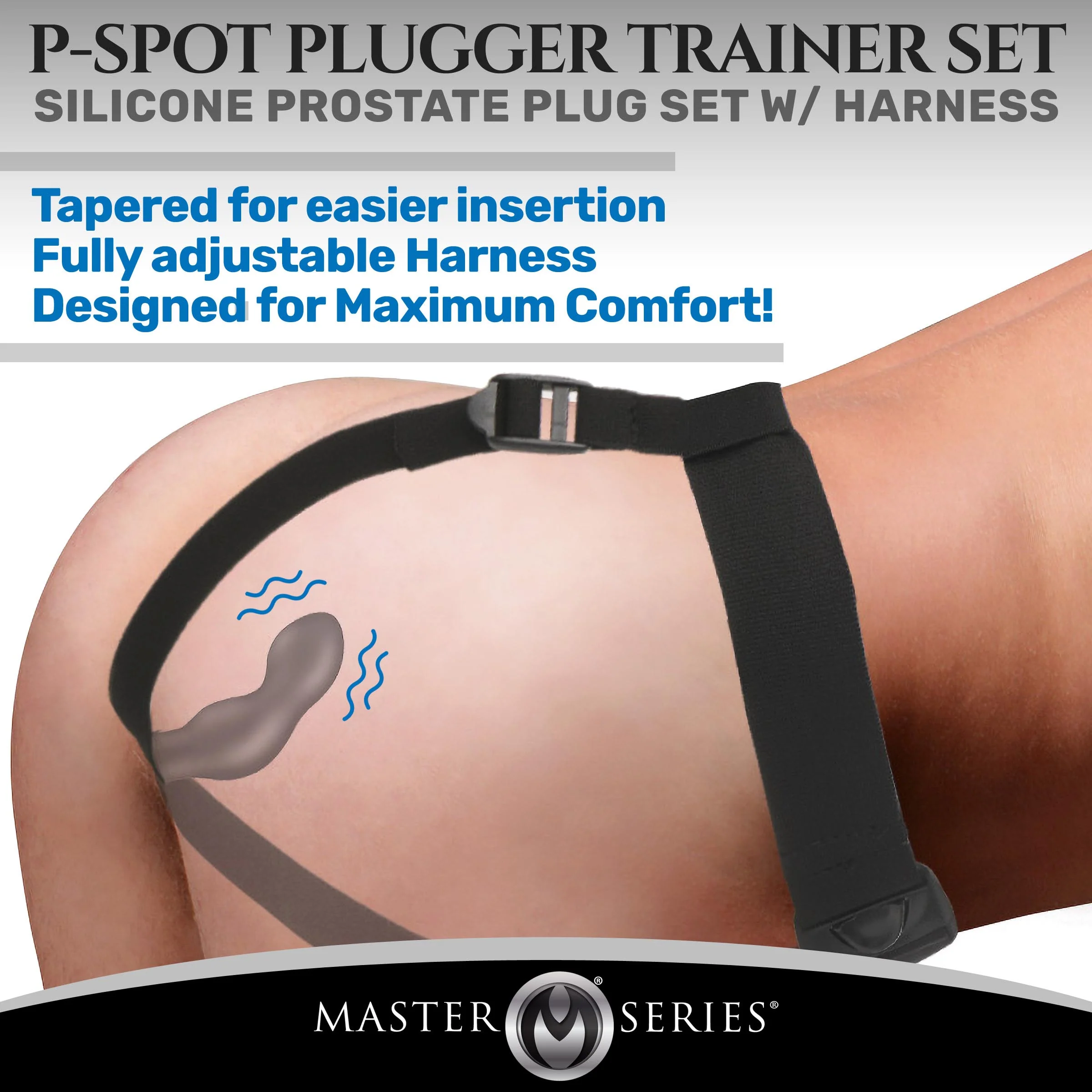 P-Spot Plugger 28X Comfort Harness with Remote Control - Image 3