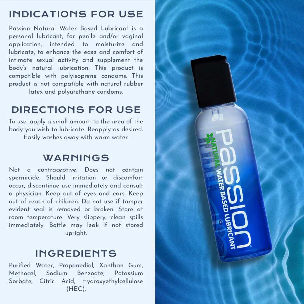 Passion Natural Water-Based Lubricant - Image 6