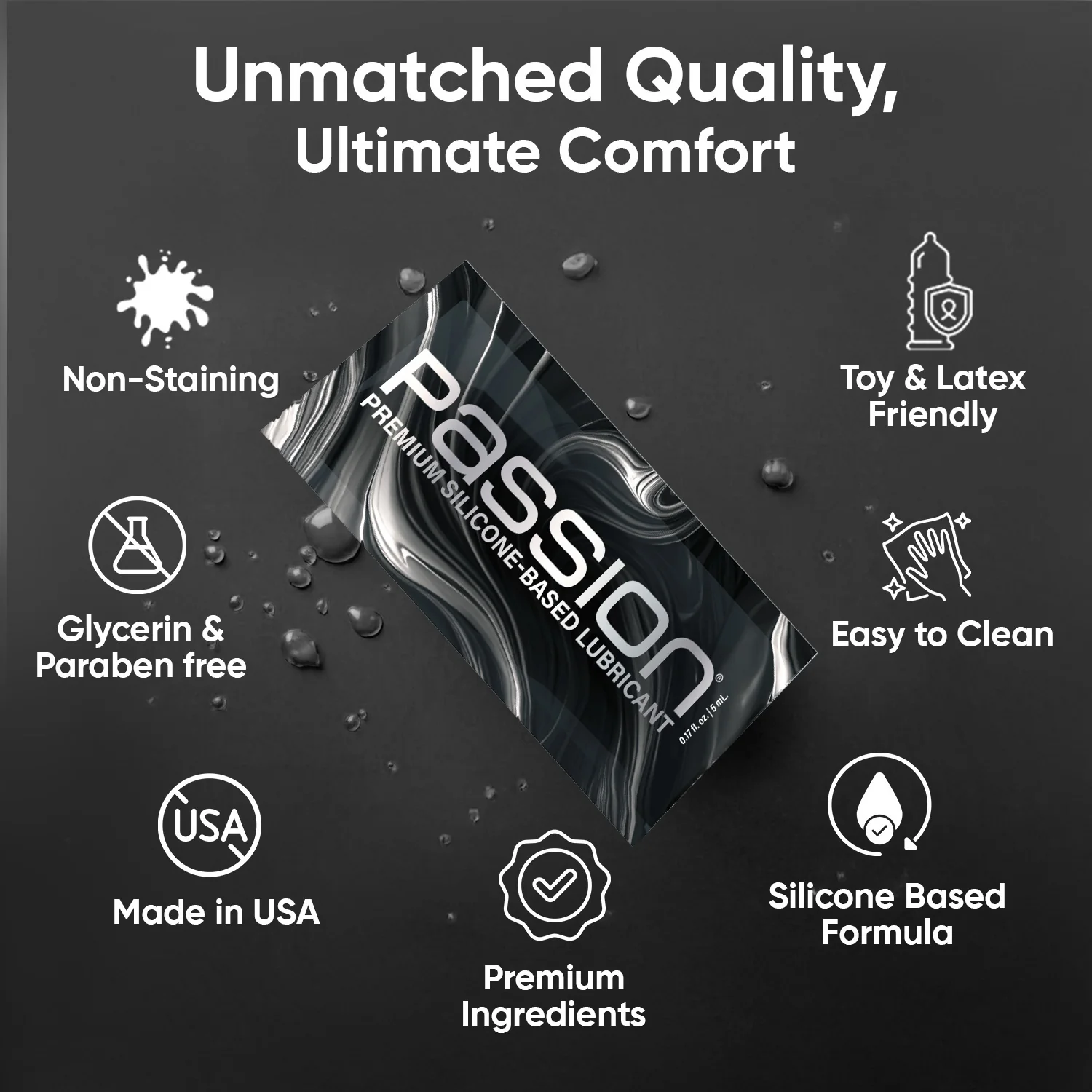 Passion Silicone 5ml Satchel - Image 4