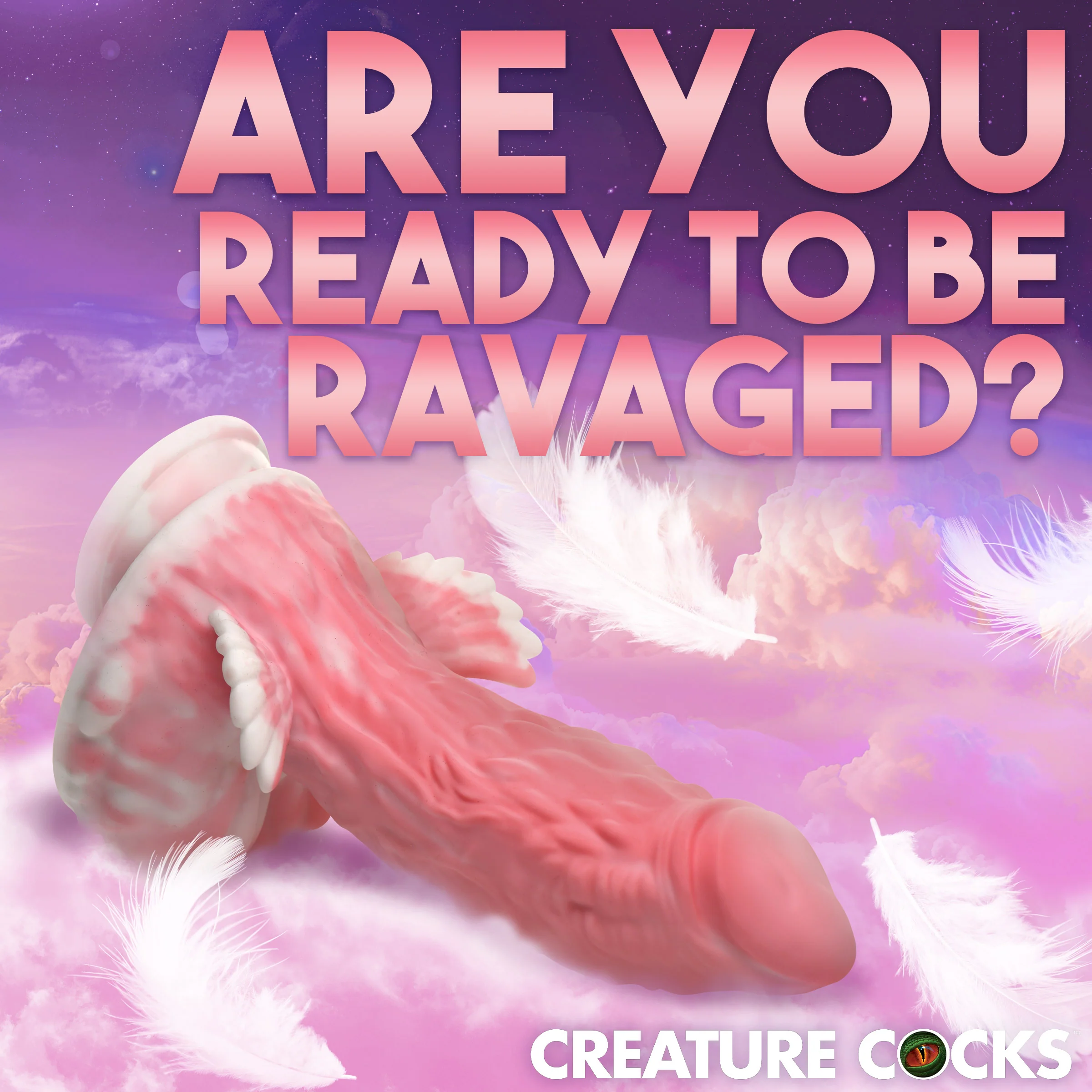 Pegasus Pecker Winged Silicone Dildo - Image 3