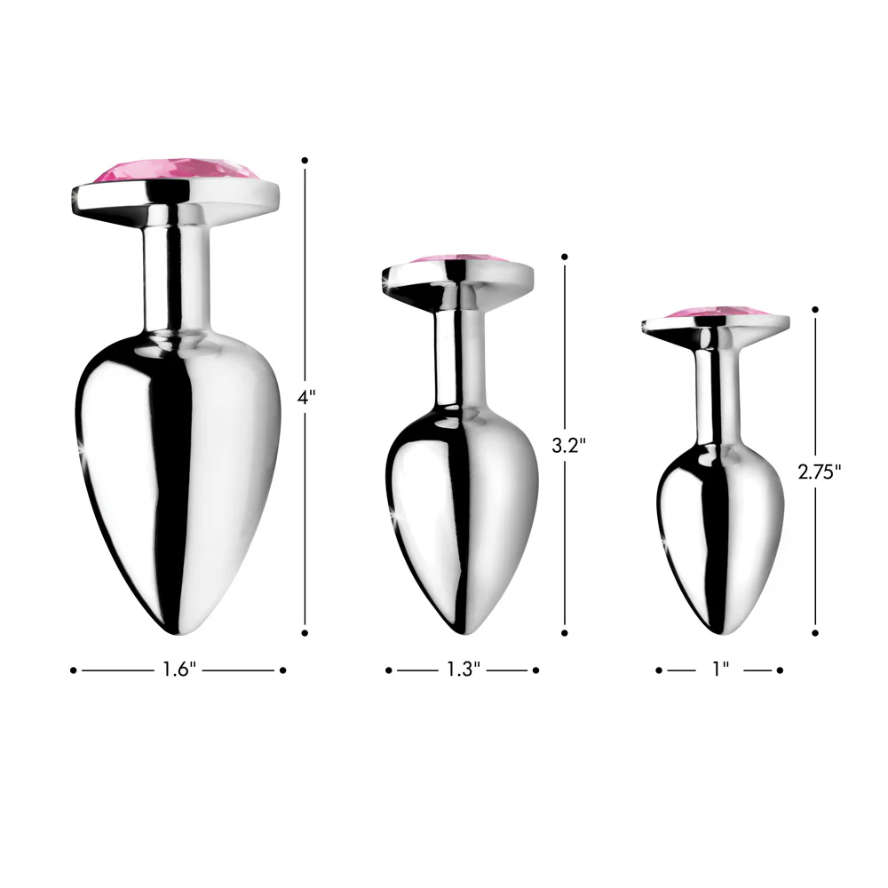 Pink Gem Anal Plug - Image 5