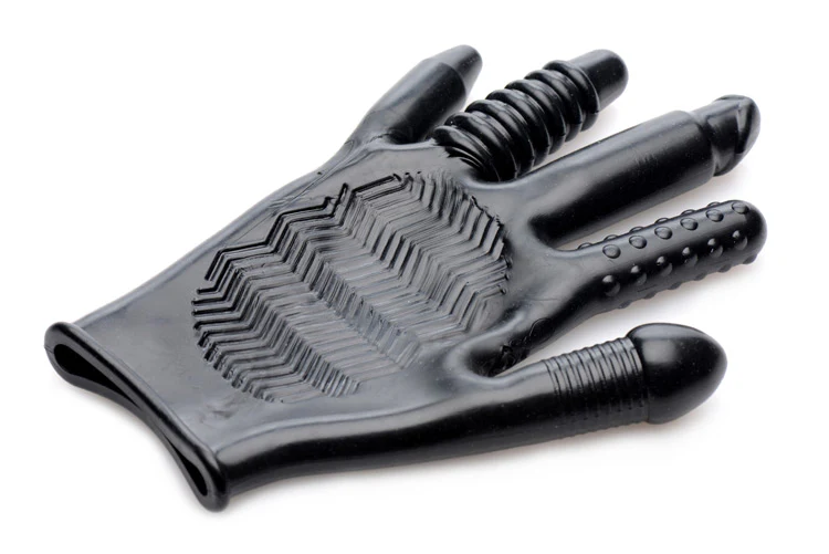 Pleasure Poker Textured Glove - Image 3