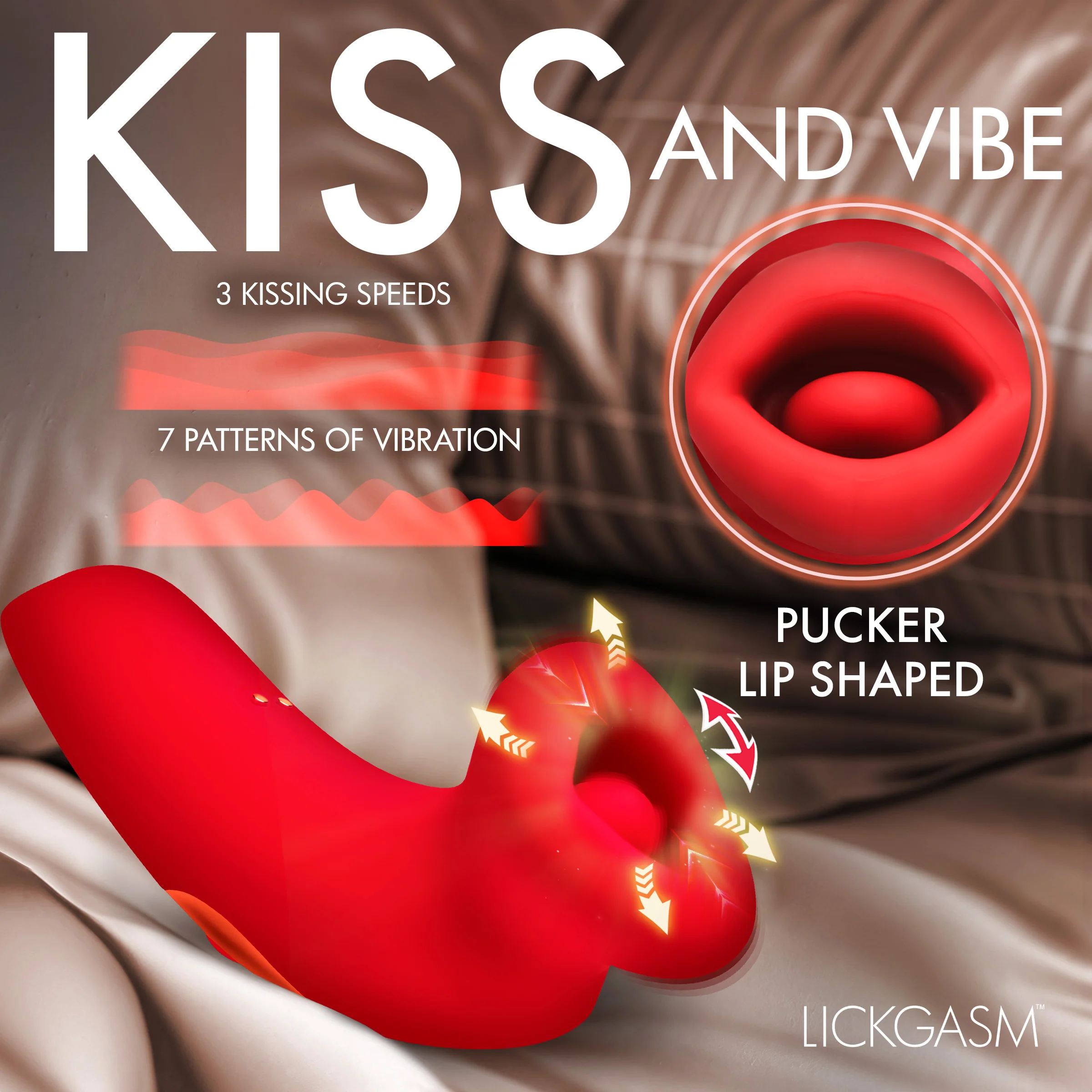 Plump Kiss Sucking & Vibrating Clitoral Stimulator - Image 4