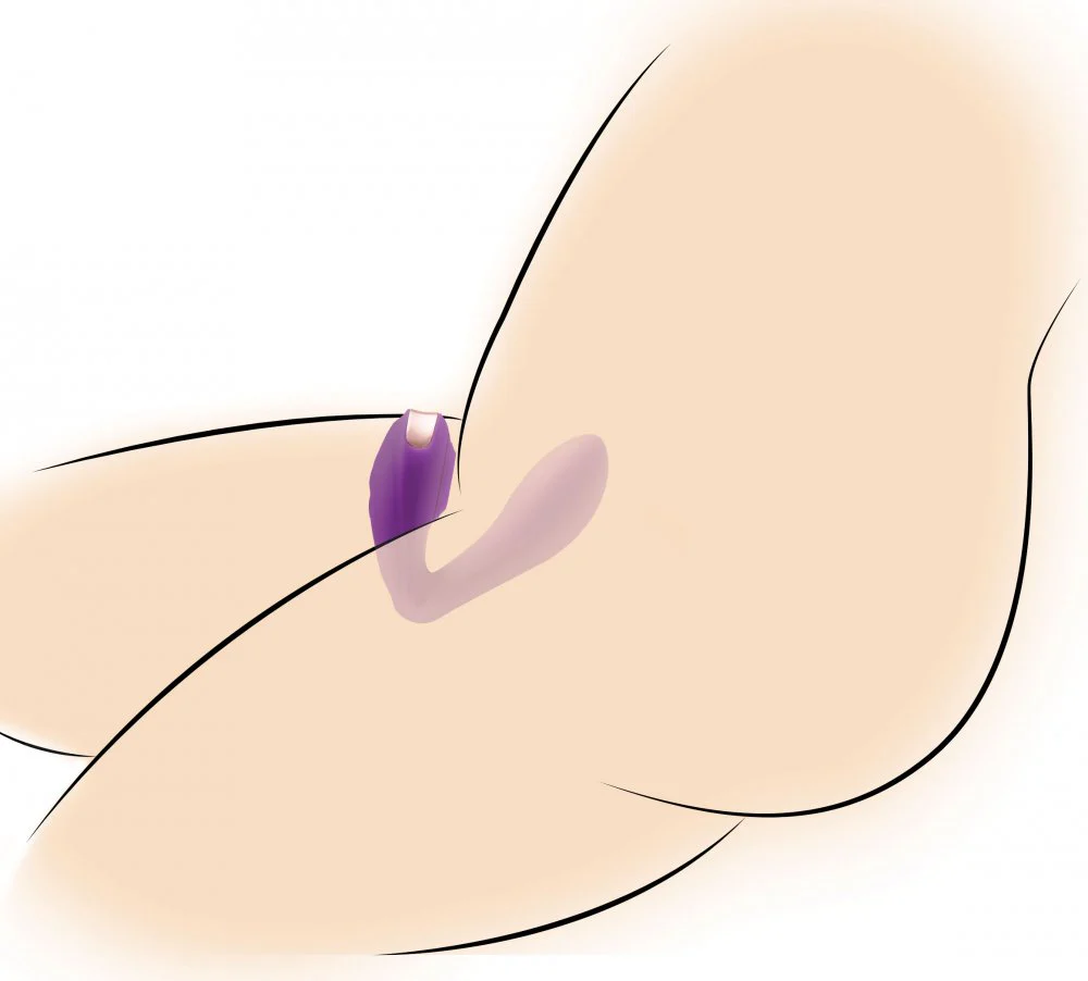 Pose Plus 10X Pulsing Bendable Silicone Vibrator - Image 3