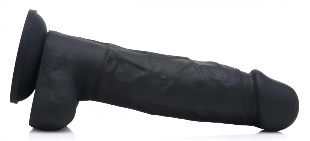 Power Pecker 7 Inch Silicone Dildo with Balls - Image 2