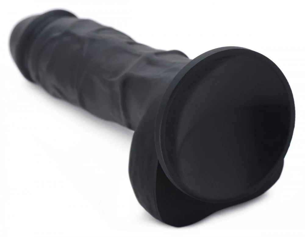 Power Pecker 7 Inch Silicone Dildo with Balls - Image 3