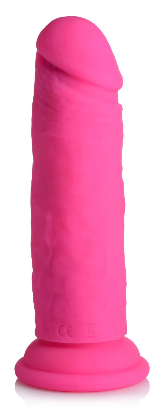 Power Player 28X Vibrating Silicone Dildo with Remote - Image 8
