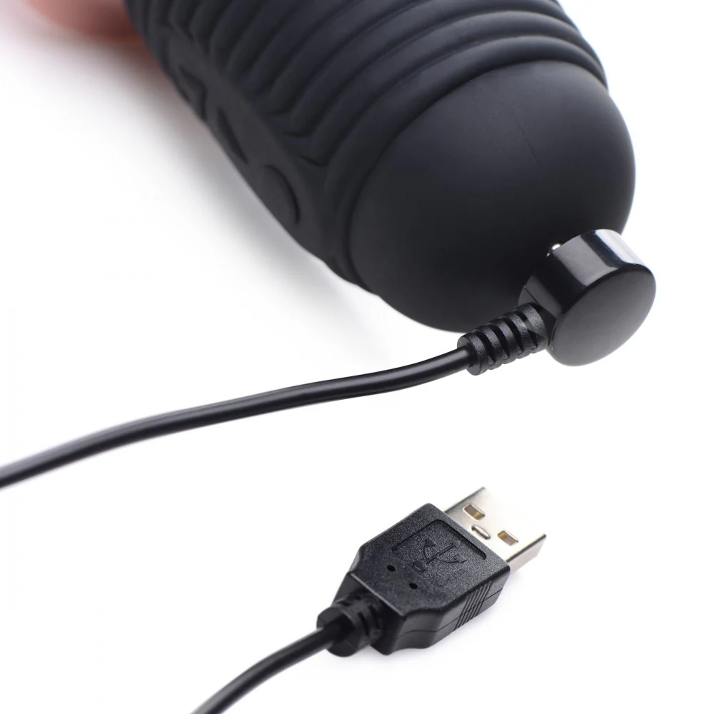 Power Pounder Vibrating and Thrusting Silicone Dildo - Image 7