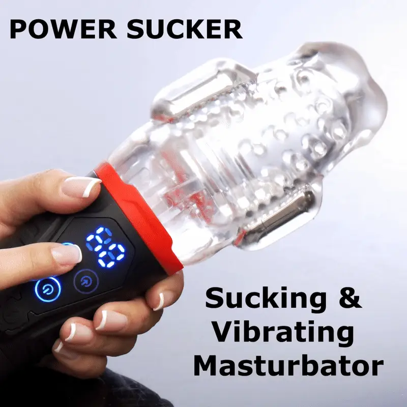 Power Suck Sucking & Vibrating Masturbator - Image 4