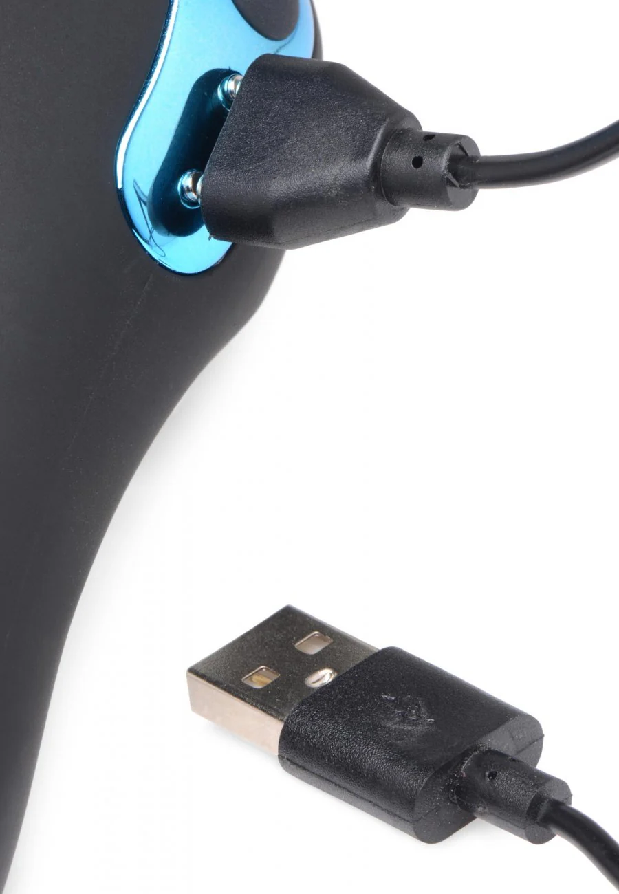 Power Taint 7X Silicone Cock and Ball Ring with Remote - Image 4