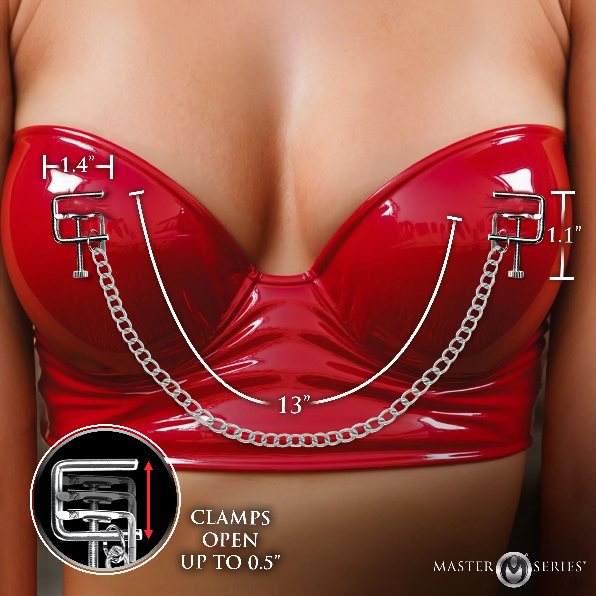 Pressure Vice Metal Nipple Clamps - Image 4