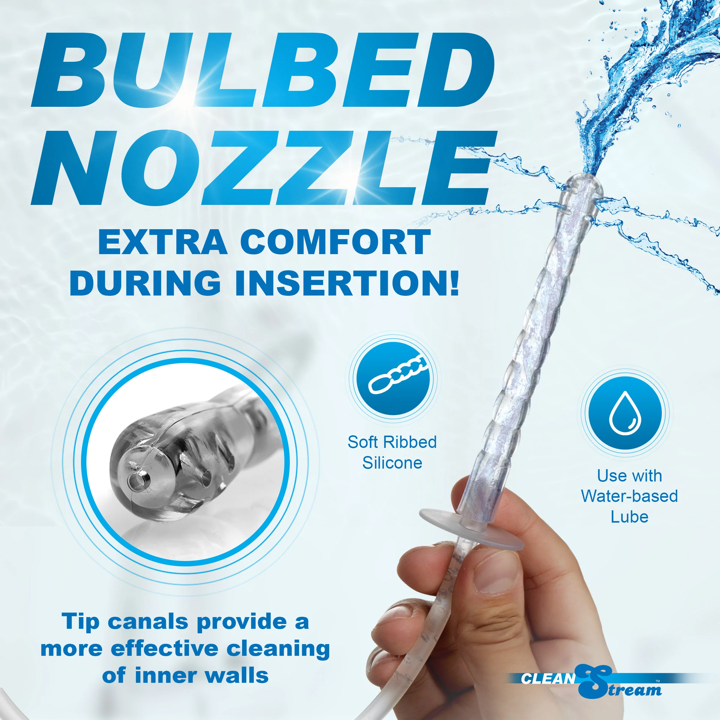 Pump Action Enema Bottle with Nozzle - Image 4