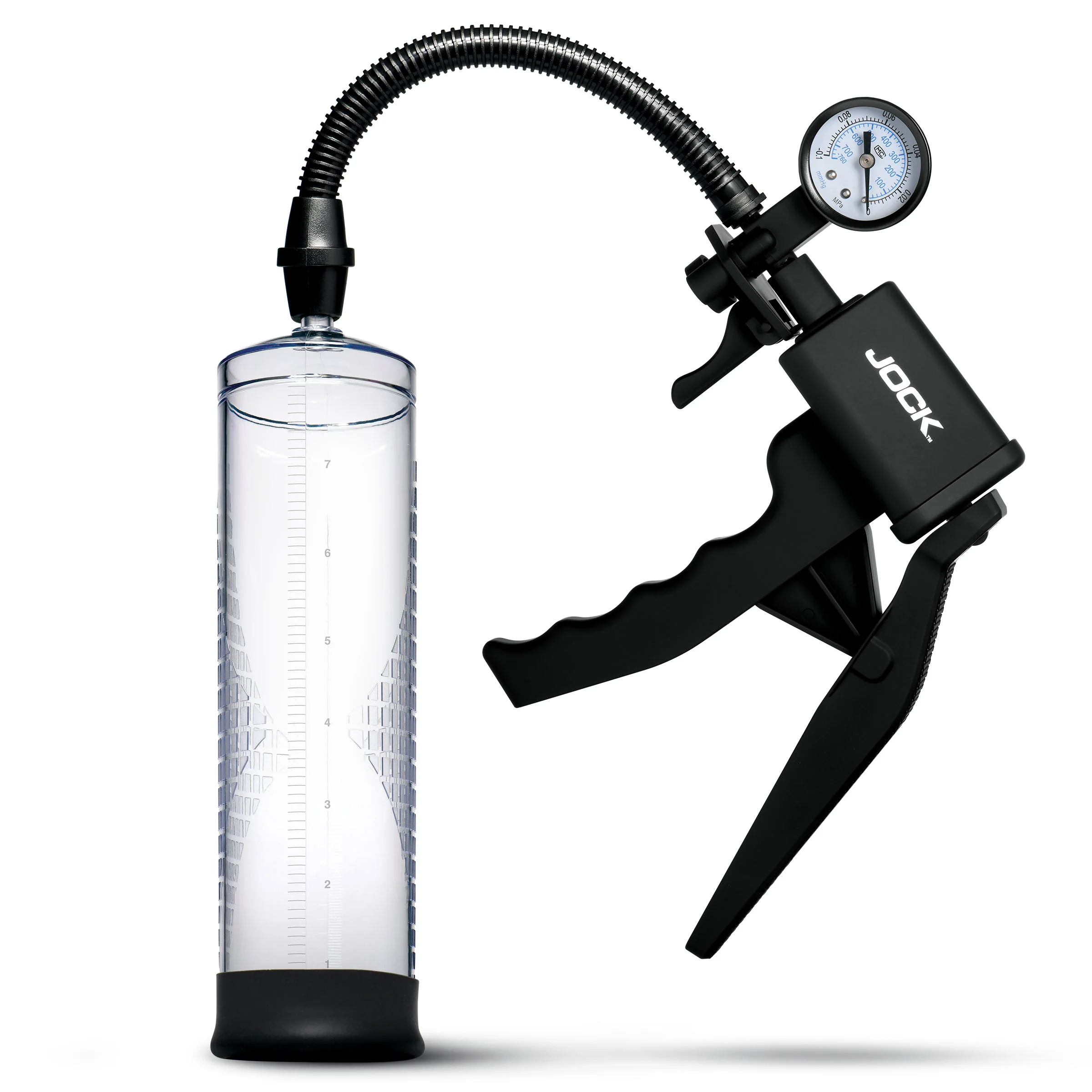 Pump Up Penis Pump with Gauge & Trigger Handle - Image 7
