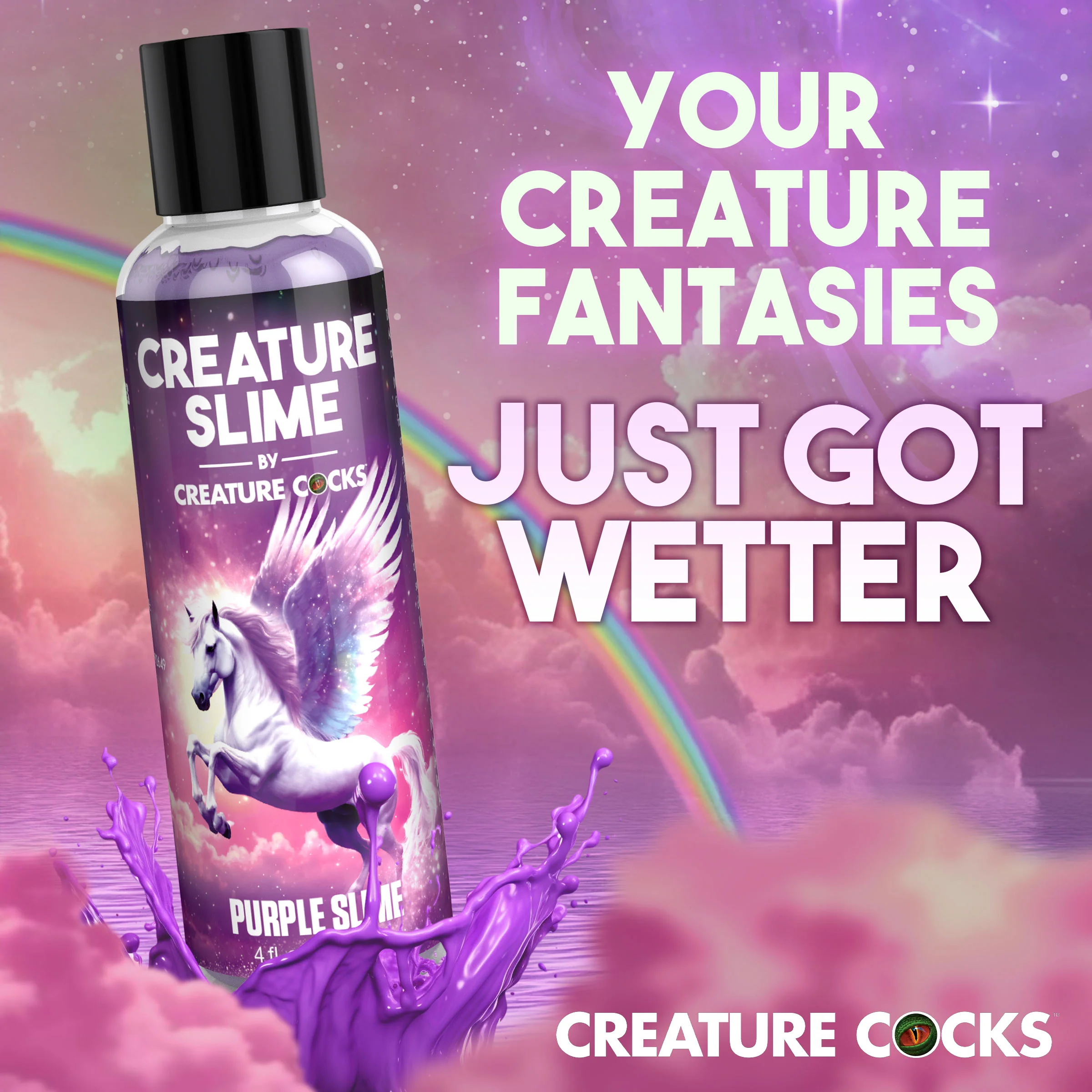 Purple Creature Slime Water-Based Lubricant - Image 4