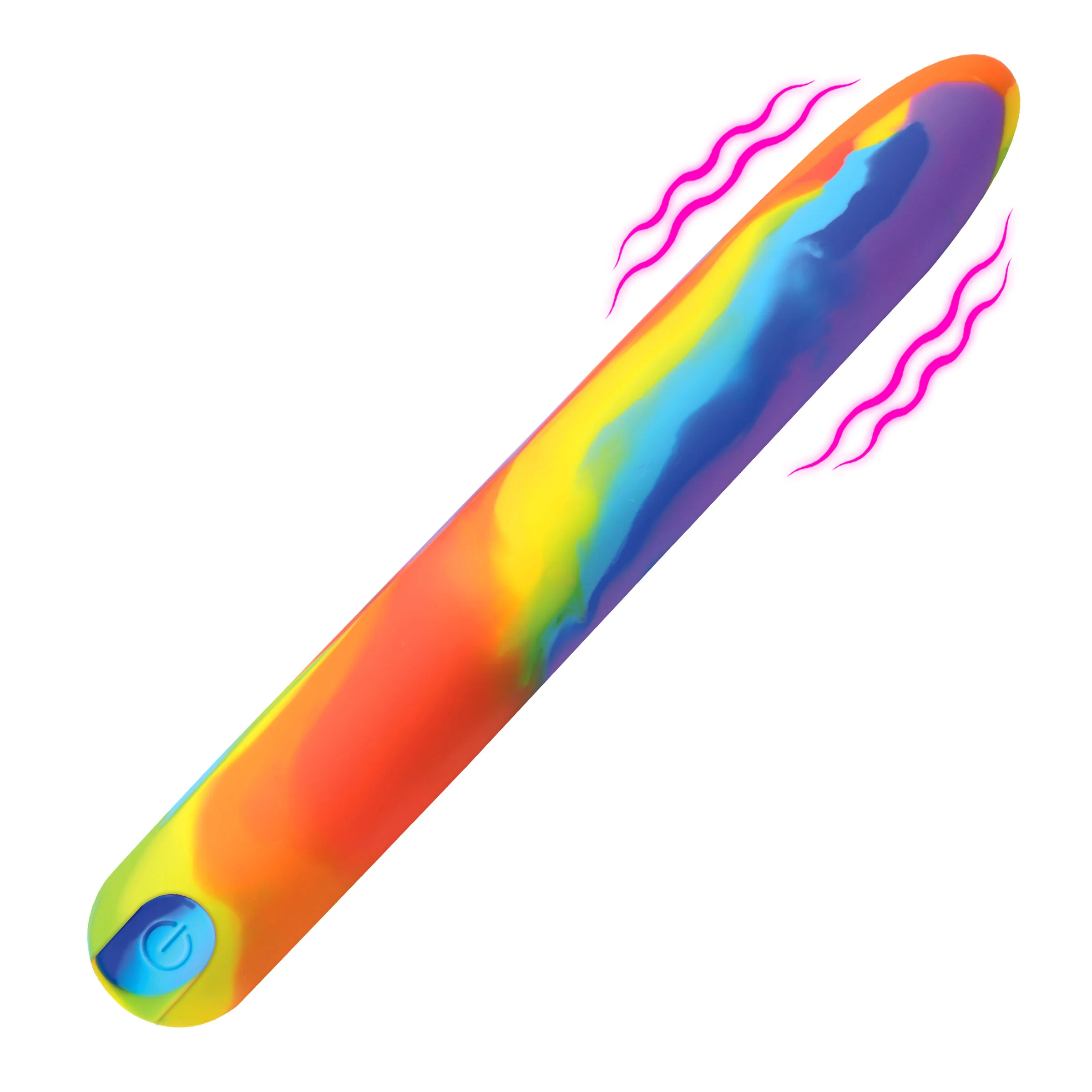 Rainbow Silicone Vibrator - Image 6